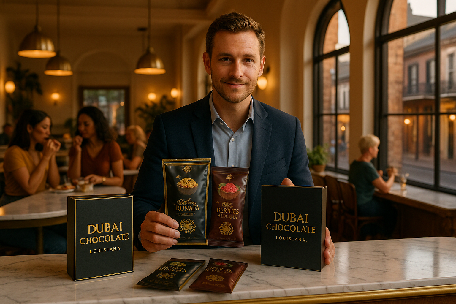 Top Chocolate Franchise Opportunities in Louisiana — Including the Dubai Chocolate Startup Package by Uncle Fluffy.