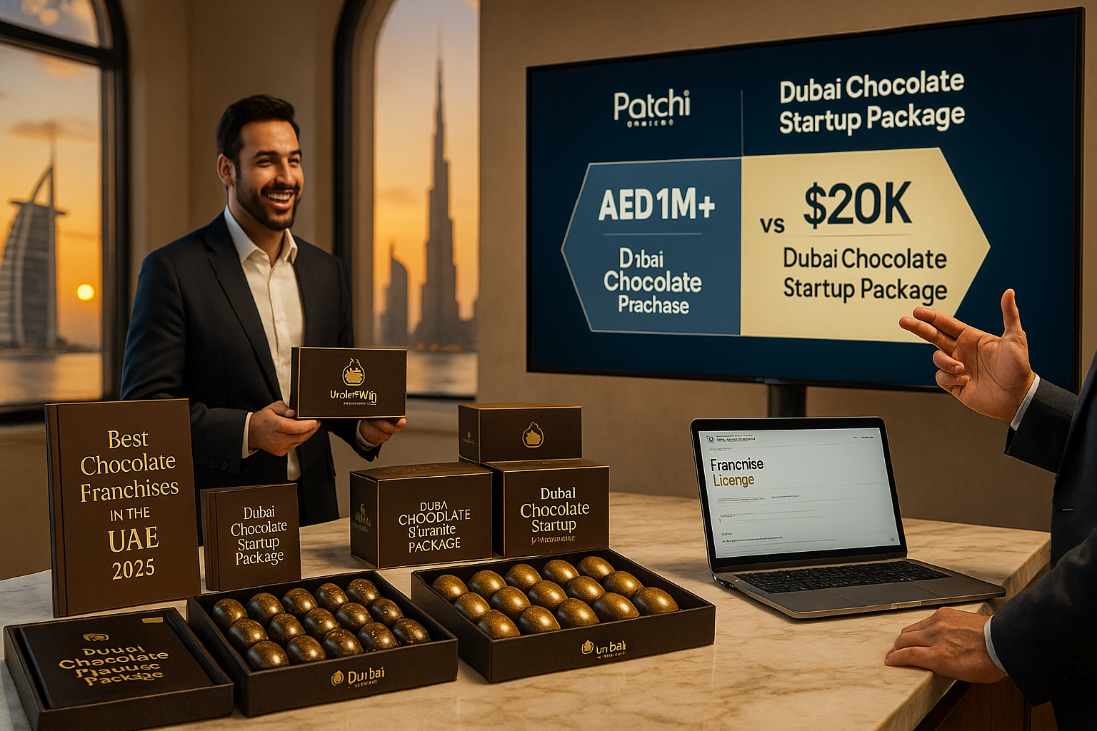 Best Chocolate Franchises to Start in the UAE 2025: Top Brands & a $20K Premium Alternative