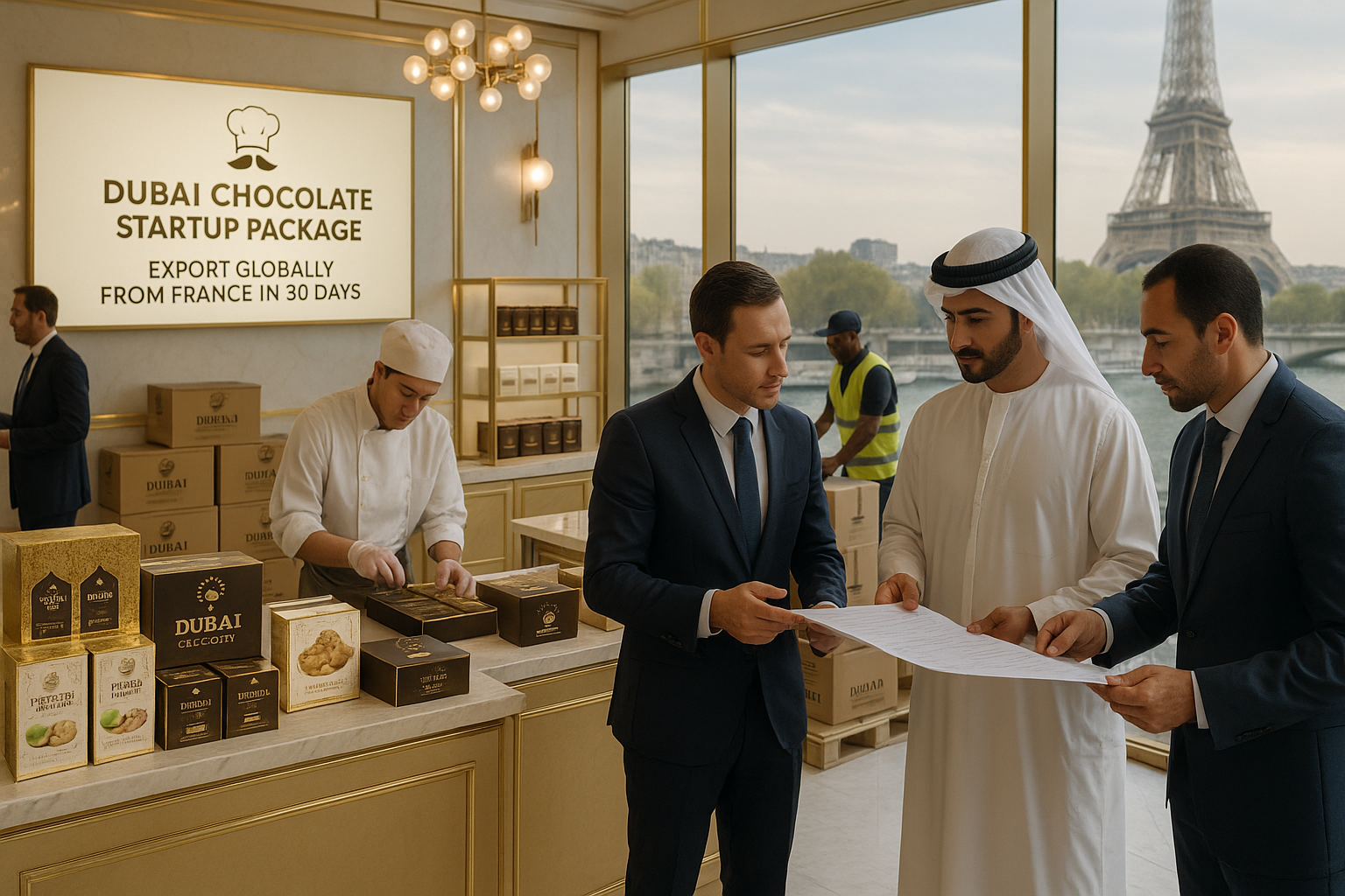 Best Franchise to Start in France: Top Sectors, Costs, and How the Dubai Chocolate Startup Package Offers a Turnkey Alternative.