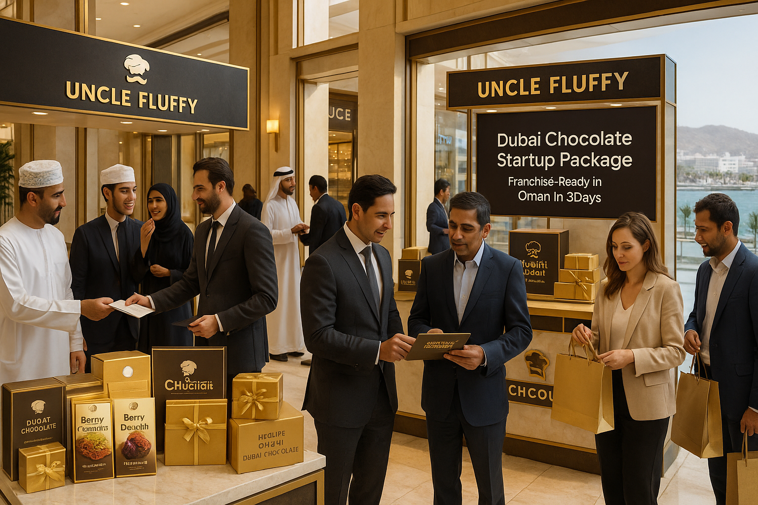 Top Franchise Opportunities in Oman in 2025: High Demand Sectors, Investment Insights, and How the Dubai Chocolate Startup Package Offers a Smart Alternative.