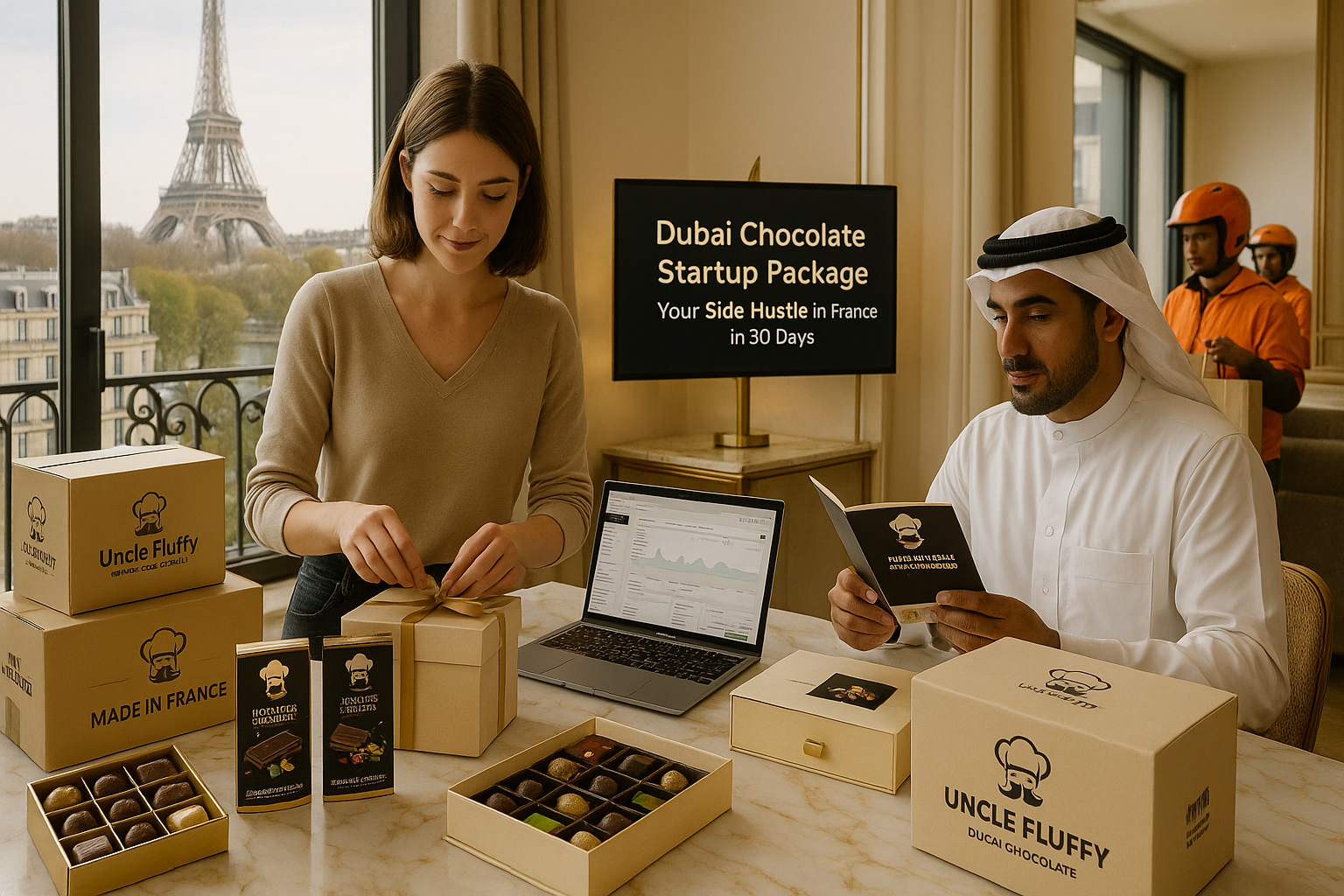 Best Side Hustle in France: Profitable Ideas, Market Trends, and How the Dubai Chocolate Startup Package Creates a Turnkey Income Stream.
