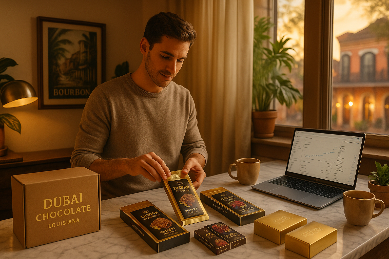 Top Profitable Side Hustles in Louisiana — Including How to Start a Dubai Chocolate Business with Uncle Fluffy.