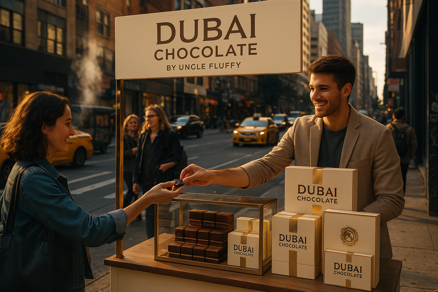 Best Side Hustles in New York — How to Start a Profitable Chocolate Business with Dubai Chocolate by Uncle Fluffy.