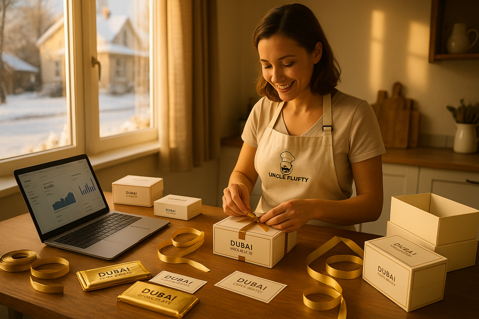 The Best Side Hustle in North Dakota – How to Launch a Luxury Dubai Chocolate Brand with Uncle Fluffy.