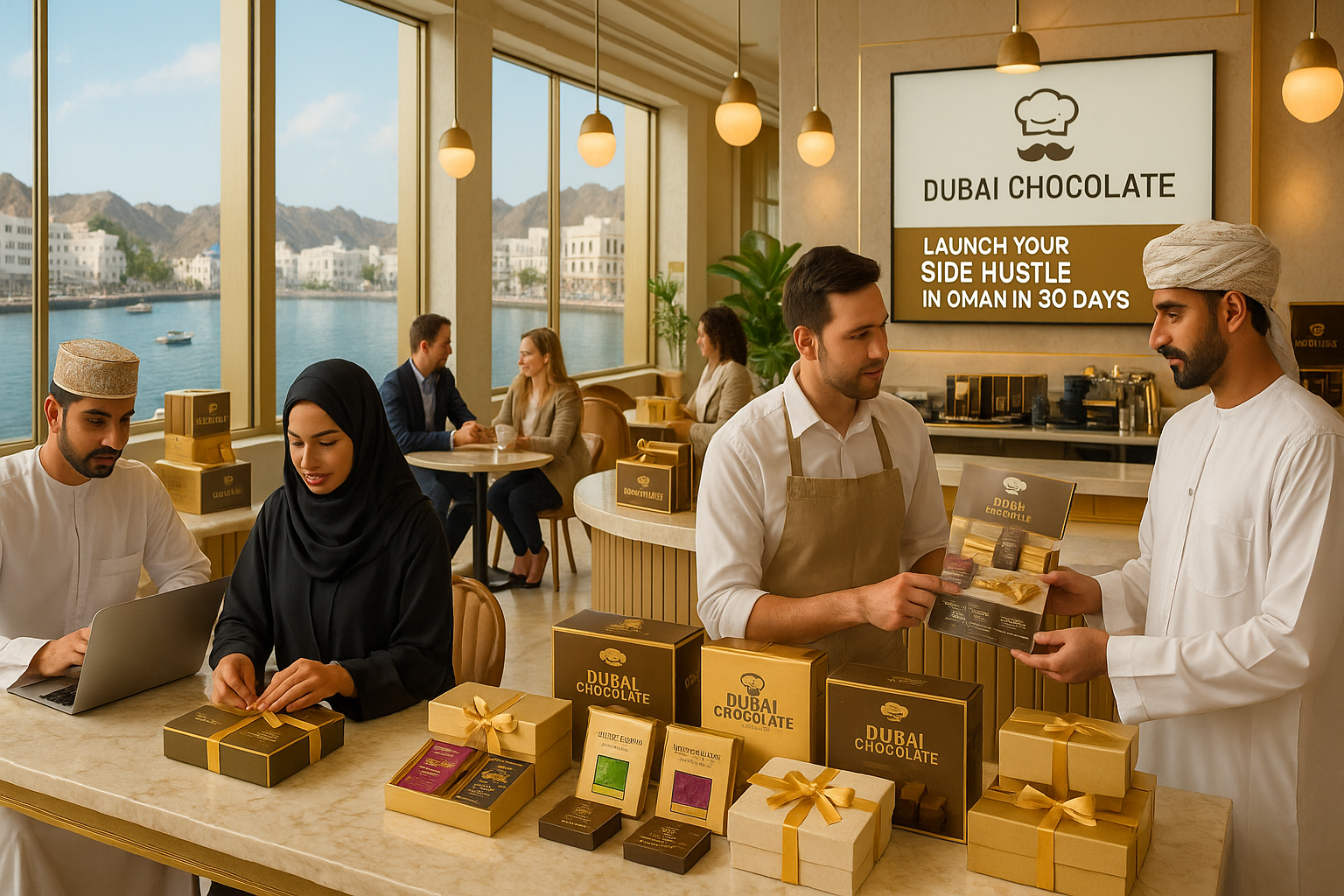 Best Side Hustles in Oman: Practical Ideas for 2025 and How the Dubai Chocolate Startup Package Helps You Build a Profitable Business in 30 Days.