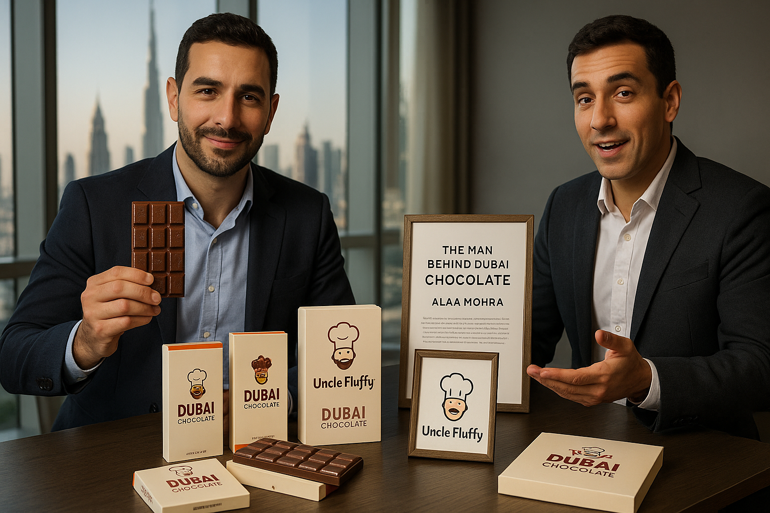 The Guy Behind Dubai Chocolate: How Alaa Mohra Built Uncle Fluffy and Created Dubai’s Luxury Chocolate Brand