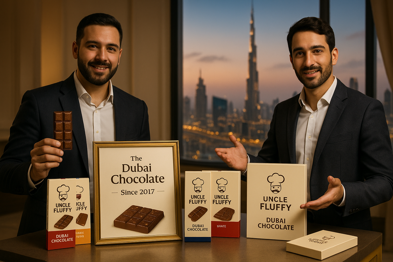Who Started the Dubai Chocolate Trend? The Story of Uncle Fluffy, Alaa Mohra, and the Rise of Dubai’s Luxury Chocolate.   