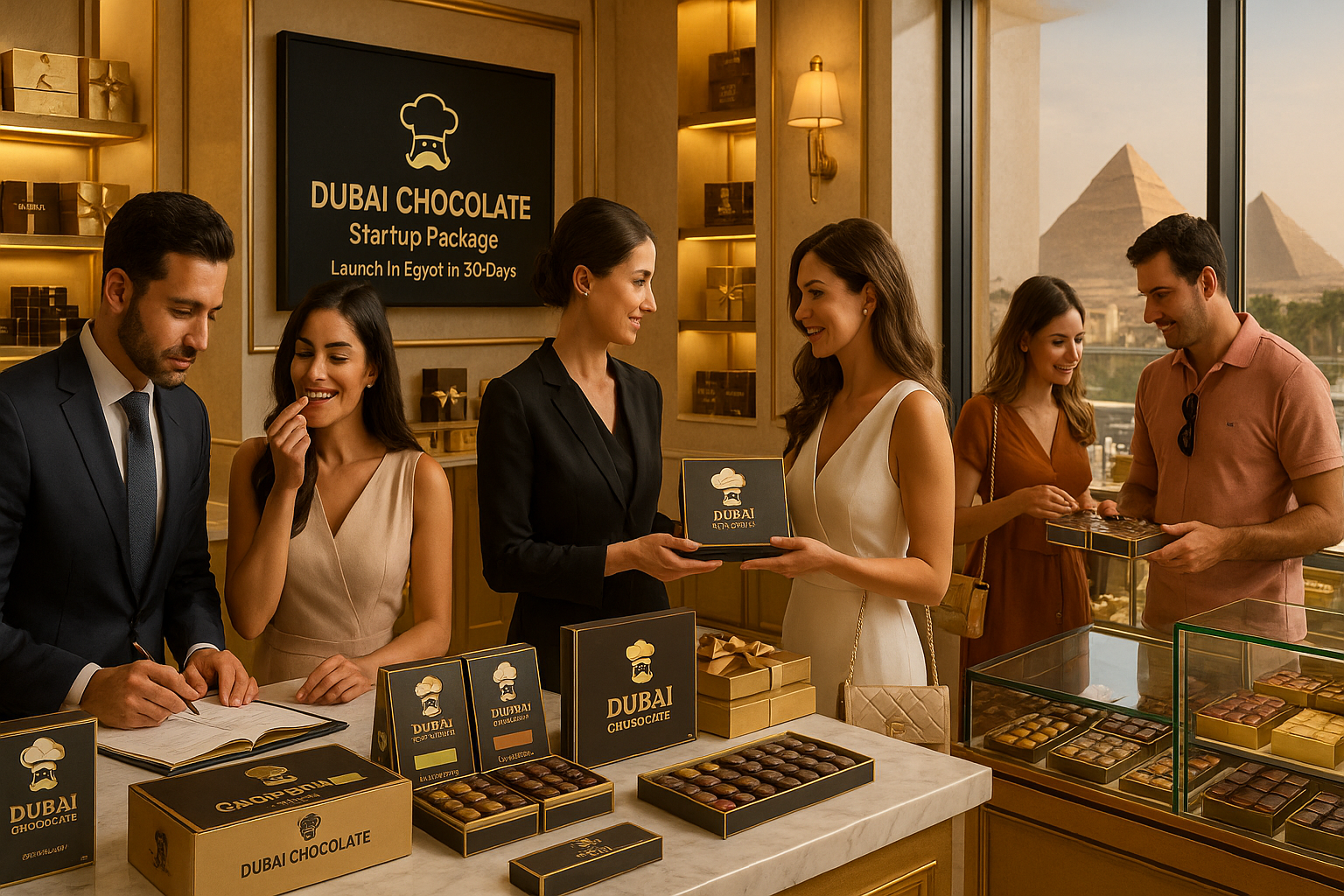 Chocolate Manufacturers in Egypt: Market Leaders, Challenges, and How the Dubai Chocolate Startup Package Helps Entrepreneurs Enter the Premium Segment