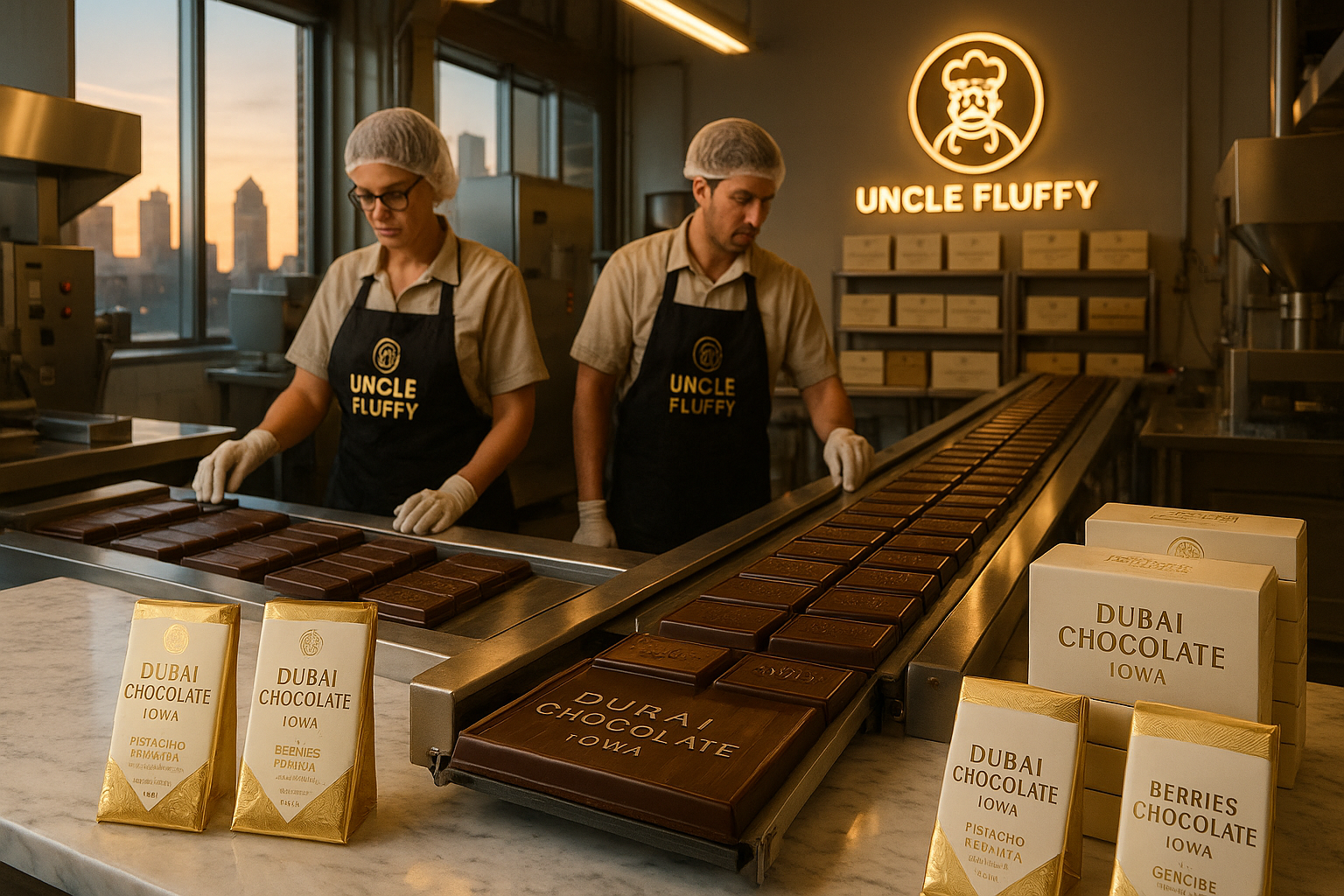 Top Chocolate Manufacturers in Iowa and How to Launch Your Own Premium Dubai Chocolate Brand with the Dubai Chocolate Startup Package by Uncle Fluffy.