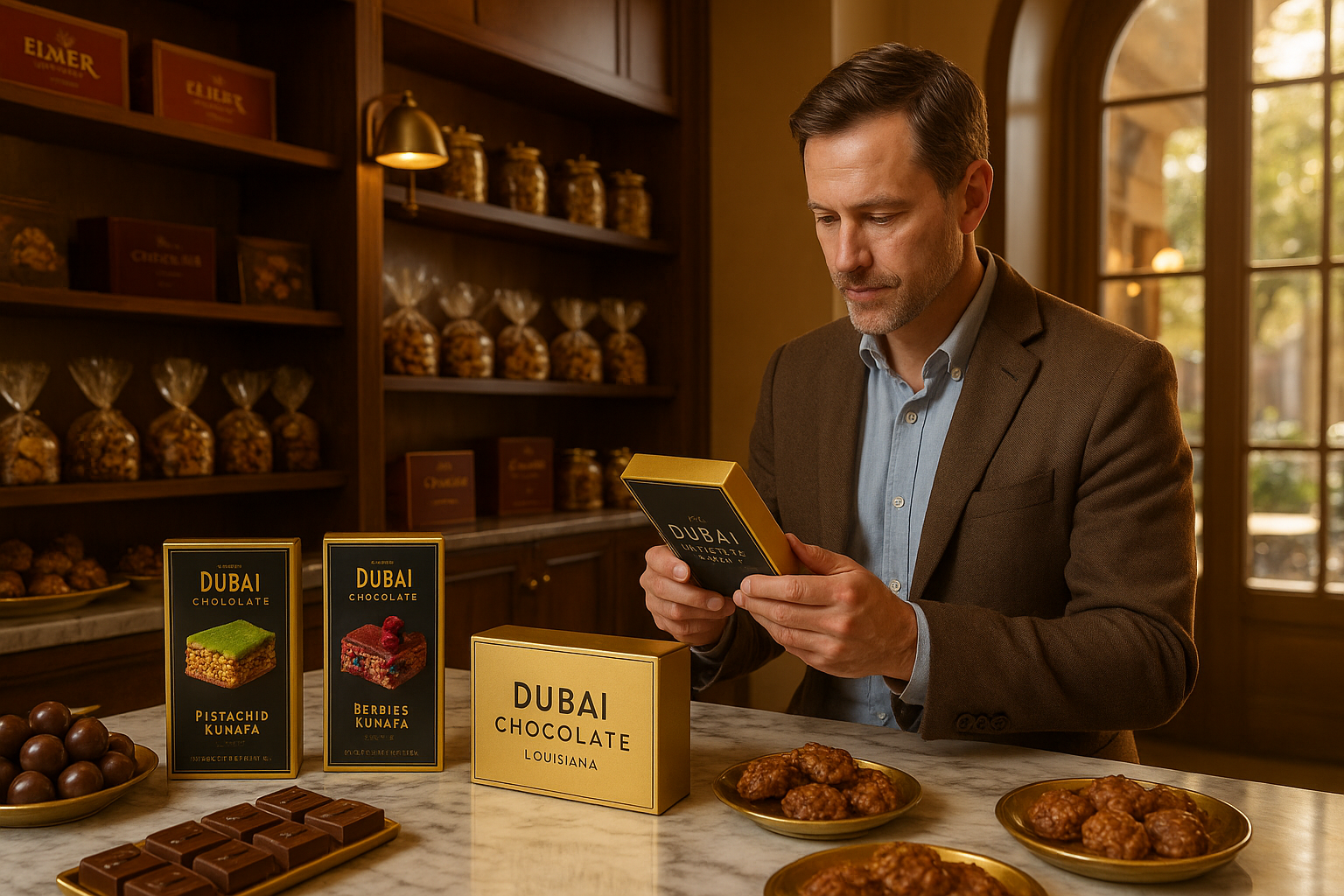 Top Chocolate Manufacturers in Louisiana — and How to Launch Your Own Dubai Chocolate Brand with Uncle Fluffy’s Startup Package.