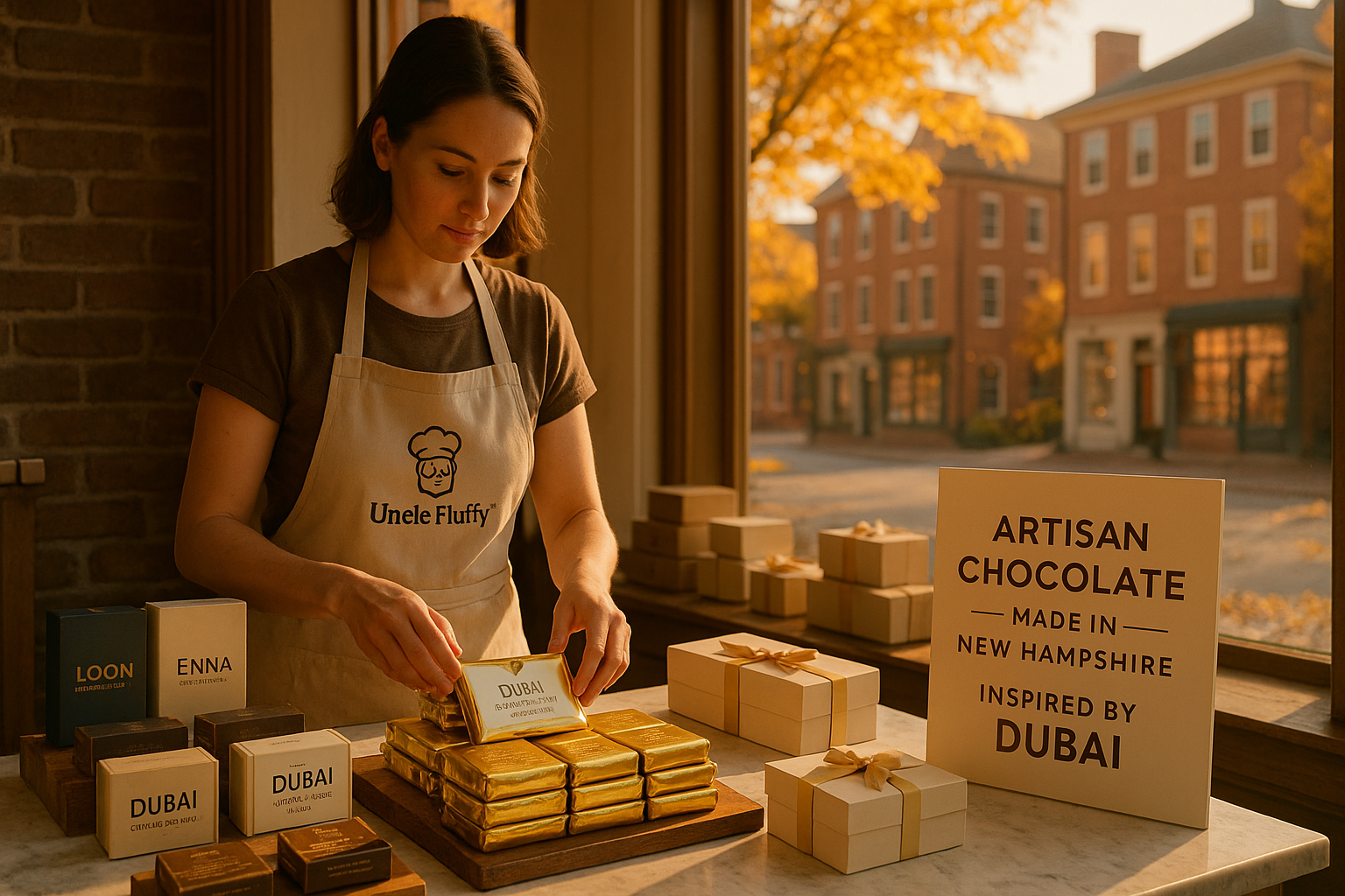 Top Chocolate Manufacturers in New Hampshire (2025): Local Artisans, Market Insights, and How to Launch Your Own Brand with the Dubai Chocolate Startup Package by Uncle Fluffy.