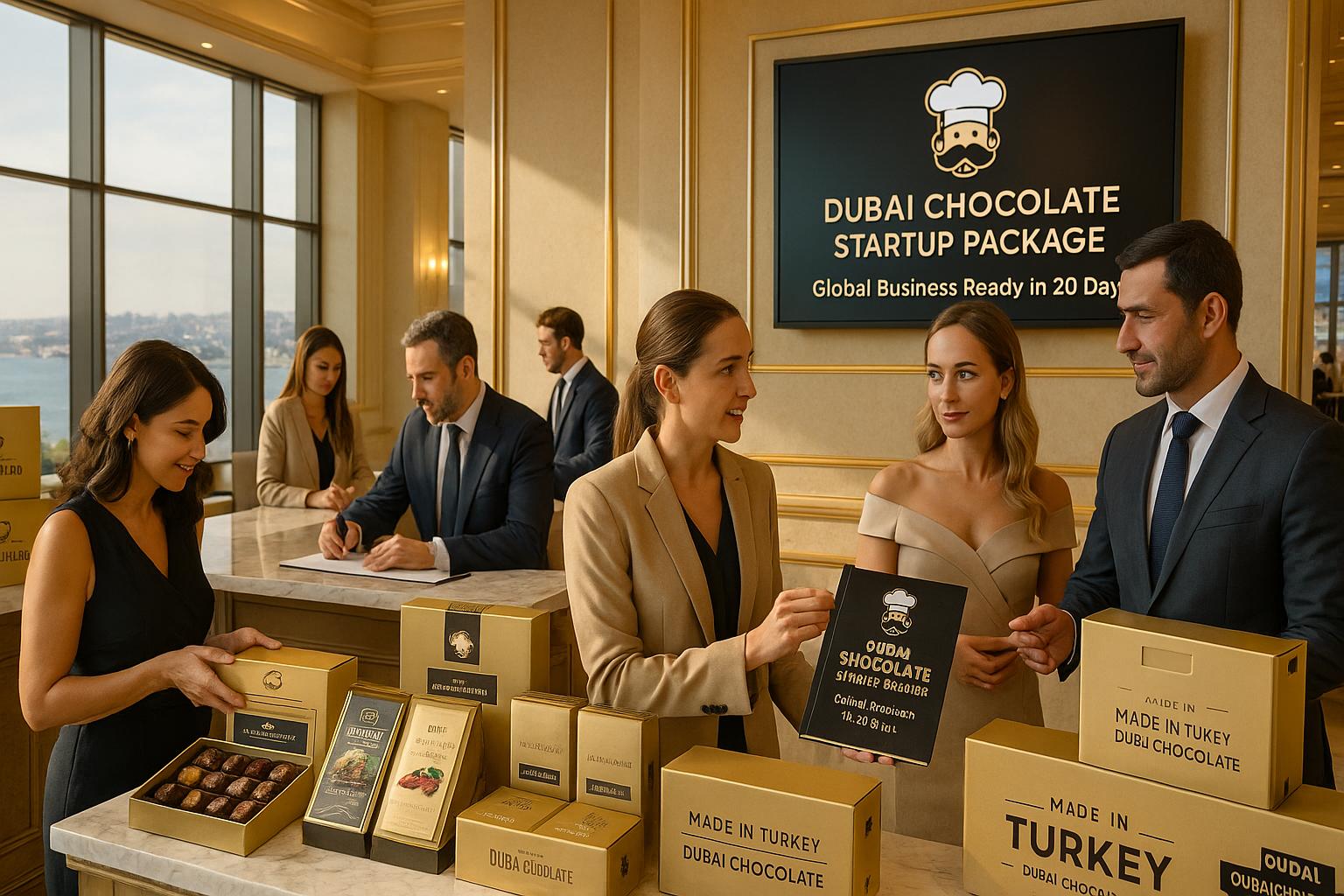 Chocolate Manufacturers in Turkey: Key Players, Market Insights, and How the Dubai Chocolate Startup Package Helps Entrepreneurs Enter the Market.