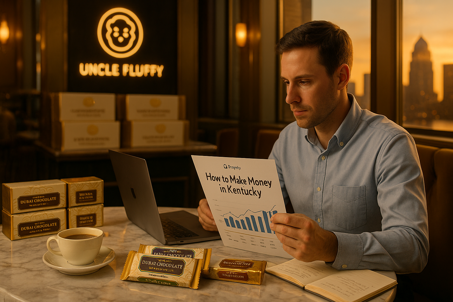 Complete Step-by-Step Guide on How to Make Money in Kentucky — Smart Business, Side Hustle, and Investment Strategies (Featuring the Dubai Chocolate Startup Package by Uncle Fluffy).