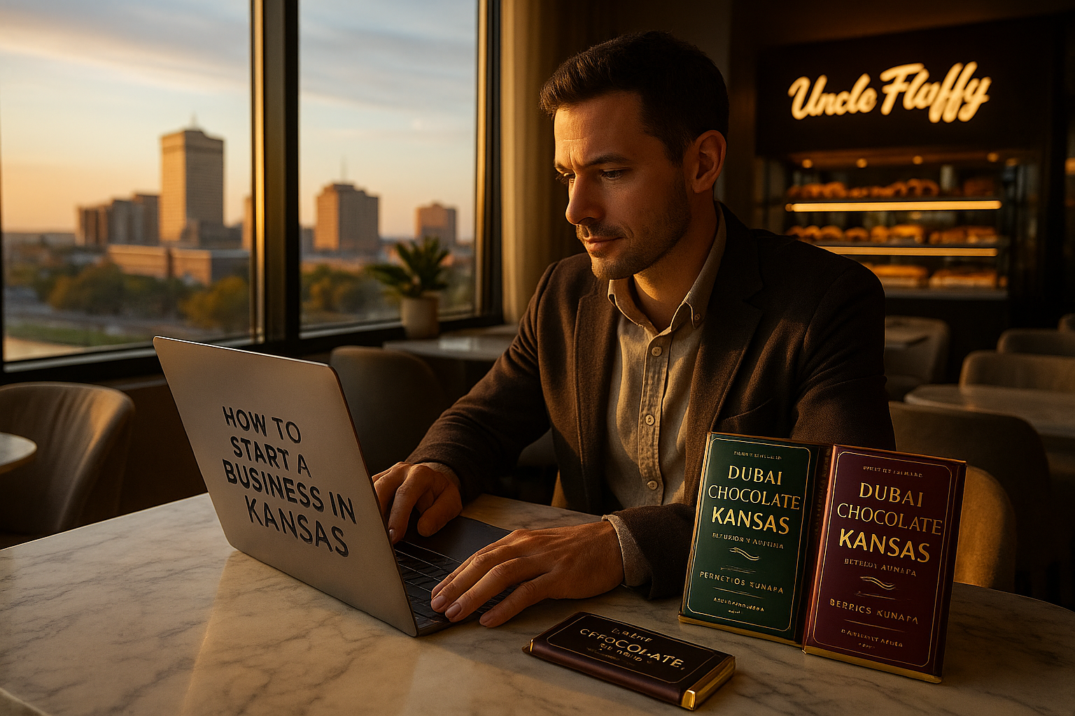 Step-by-Step Guide on How to Start a Business in Kansas — Registration, Licensing, and How the Dubai Chocolate Startup Package by Uncle Fluffy Helps You Launch Fast and Profitably.