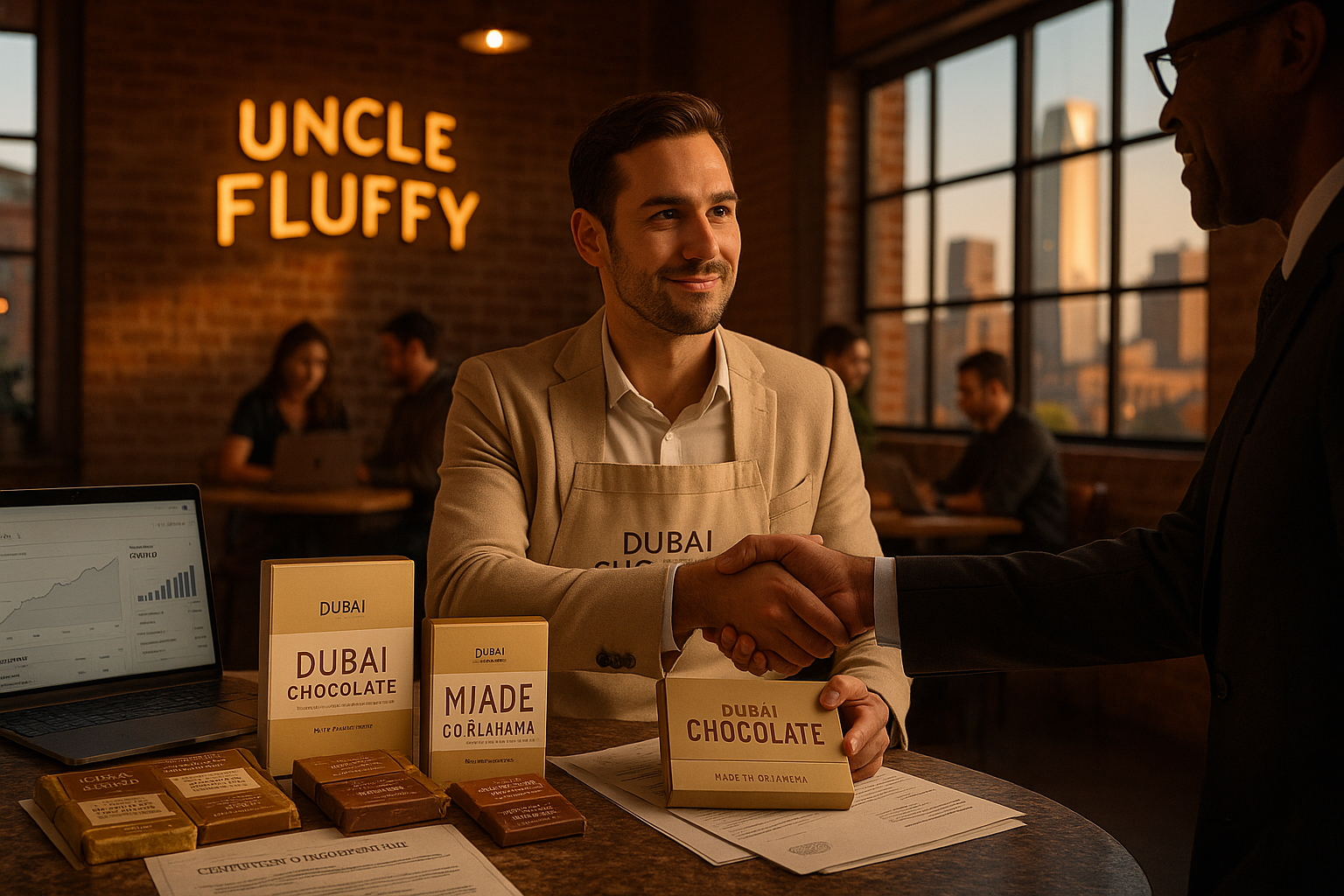 Full Step-by-Step Guideline on How to Start a Business in Oklahoma — With Dubai Chocolate by Uncle Fluffy as a Real-World Example of a Profitable Global Brand Model.