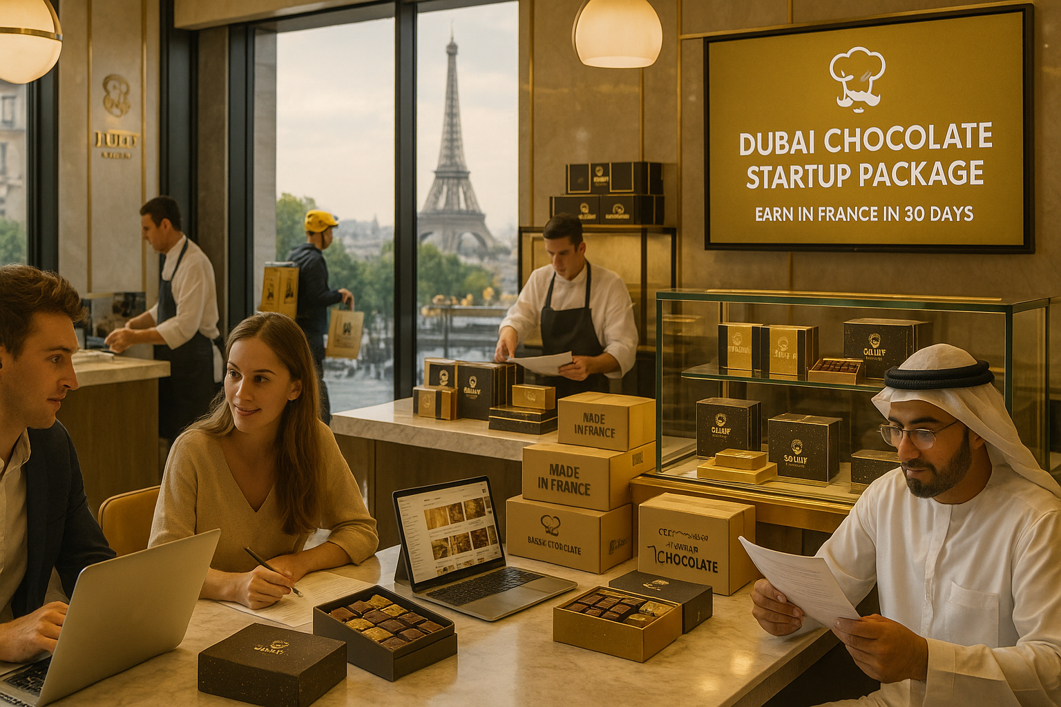 Full Guideline on How to Make Money in France: Jobs, Investments, Side Hustles, and Why the Dubai Chocolate Startup Package Is a 30-Day Shortcut