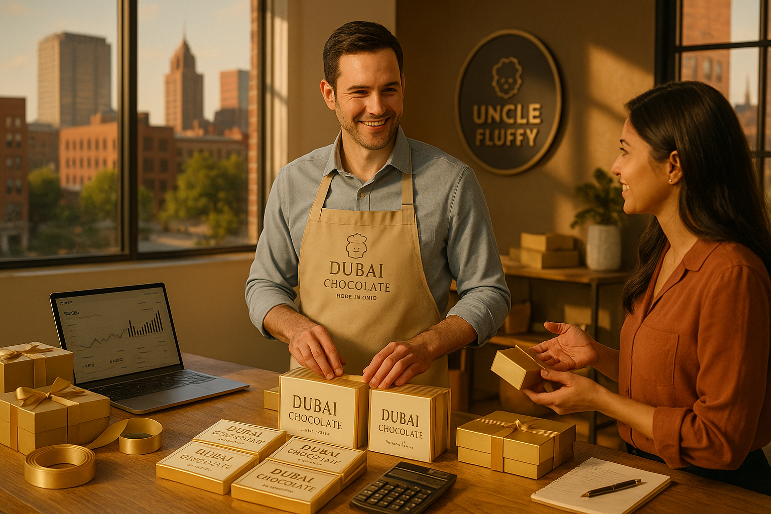 How to Make Money in Ohio — Smart Business Ideas and How to Earn High Profits with Dubai Chocolate by Uncle Fluffy.