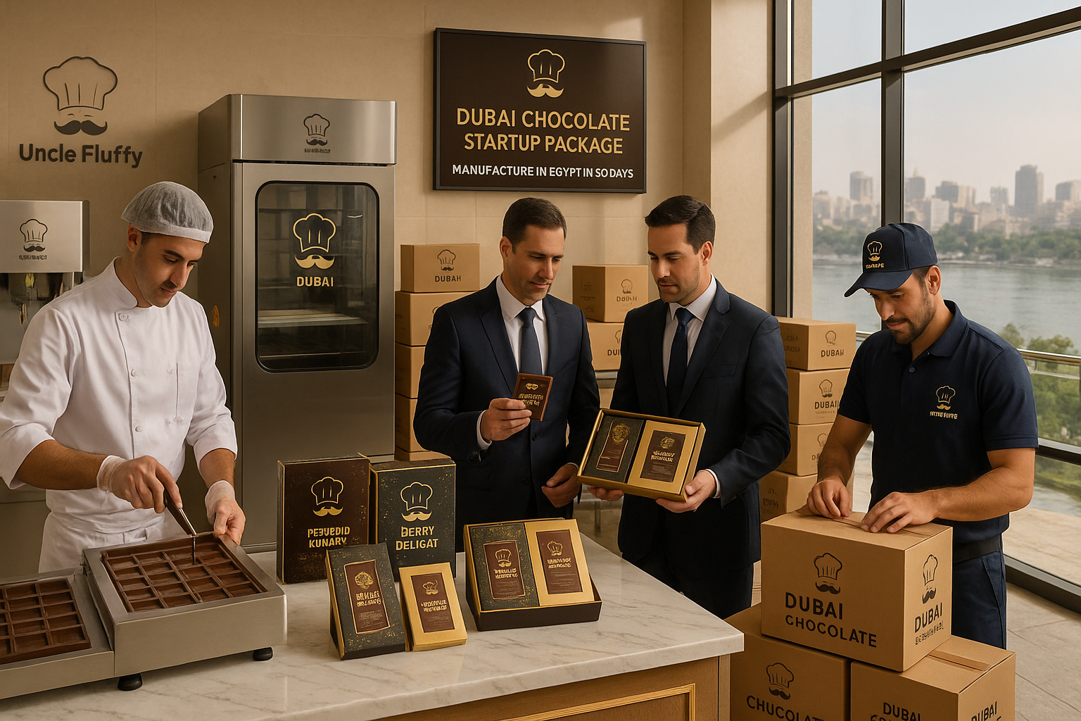 How to Manufacture Chocolate in Egypt: Step-by-Step Process, Market Insights, and the Dubai Chocolate Startup Package Advantage