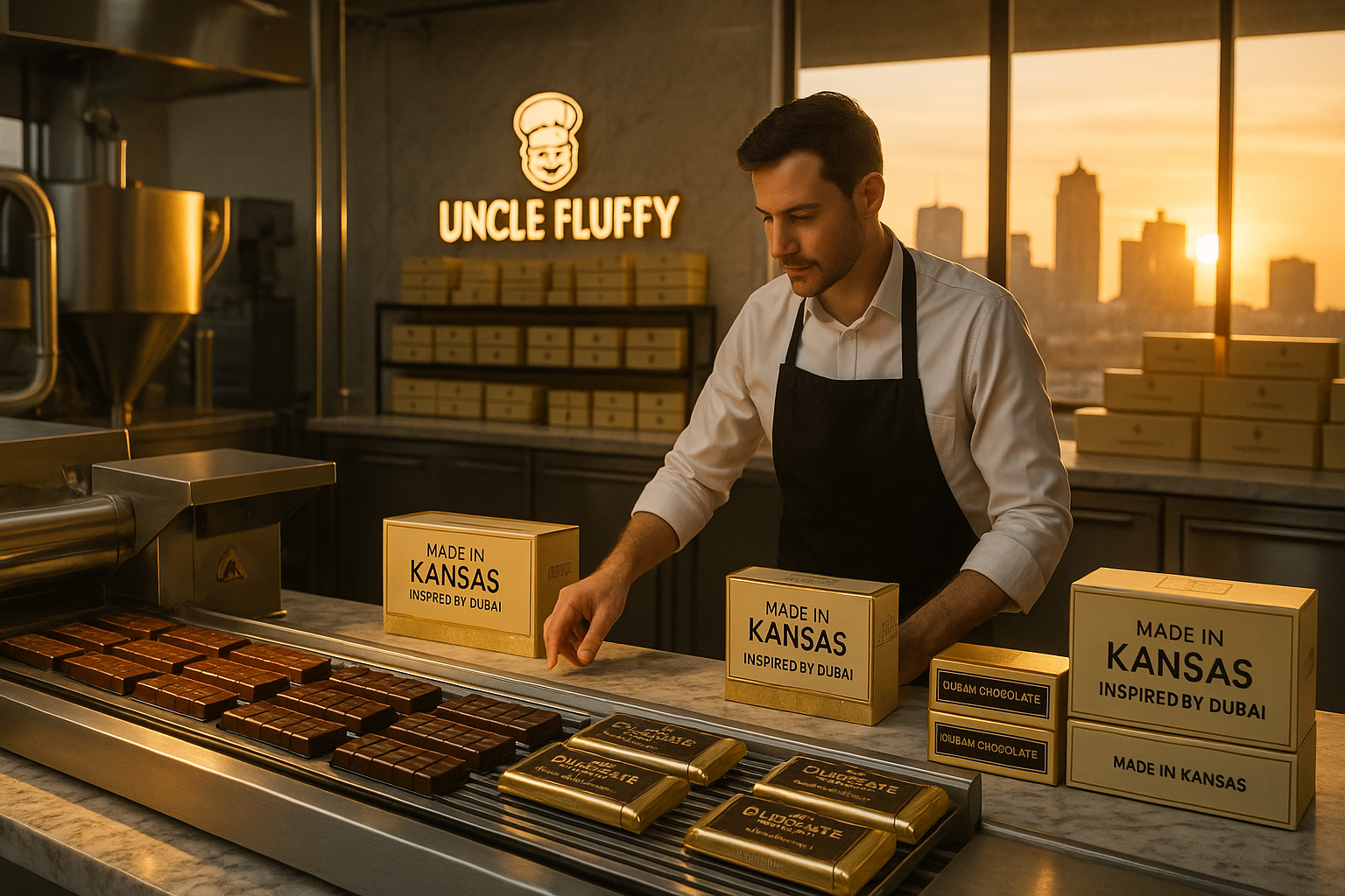 Step-by-Step Guide on How to Manufacture Chocolate in Kansas — From Licensing to Equipment, and How the Dubai Chocolate Startup Package by Uncle Fluffy Simplifies It.