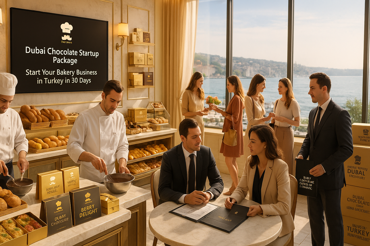How to Start a Bakery Business in Turkey: Step-by-Step Guide, Market Insights, and How the Dubai Chocolate Startup Package Provides a Fast-Track Alternative.
