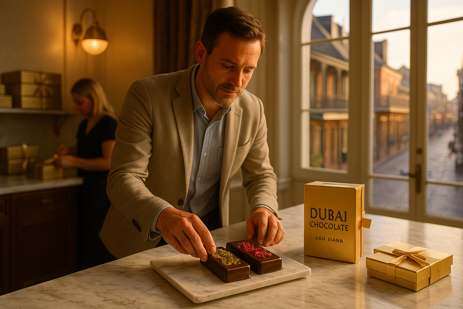 Full Step-by-Step Guide on How to Start a Profitable Chocolate Business in Louisiana — Including the Dubai Chocolate Startup Package by Uncle Fluffy.