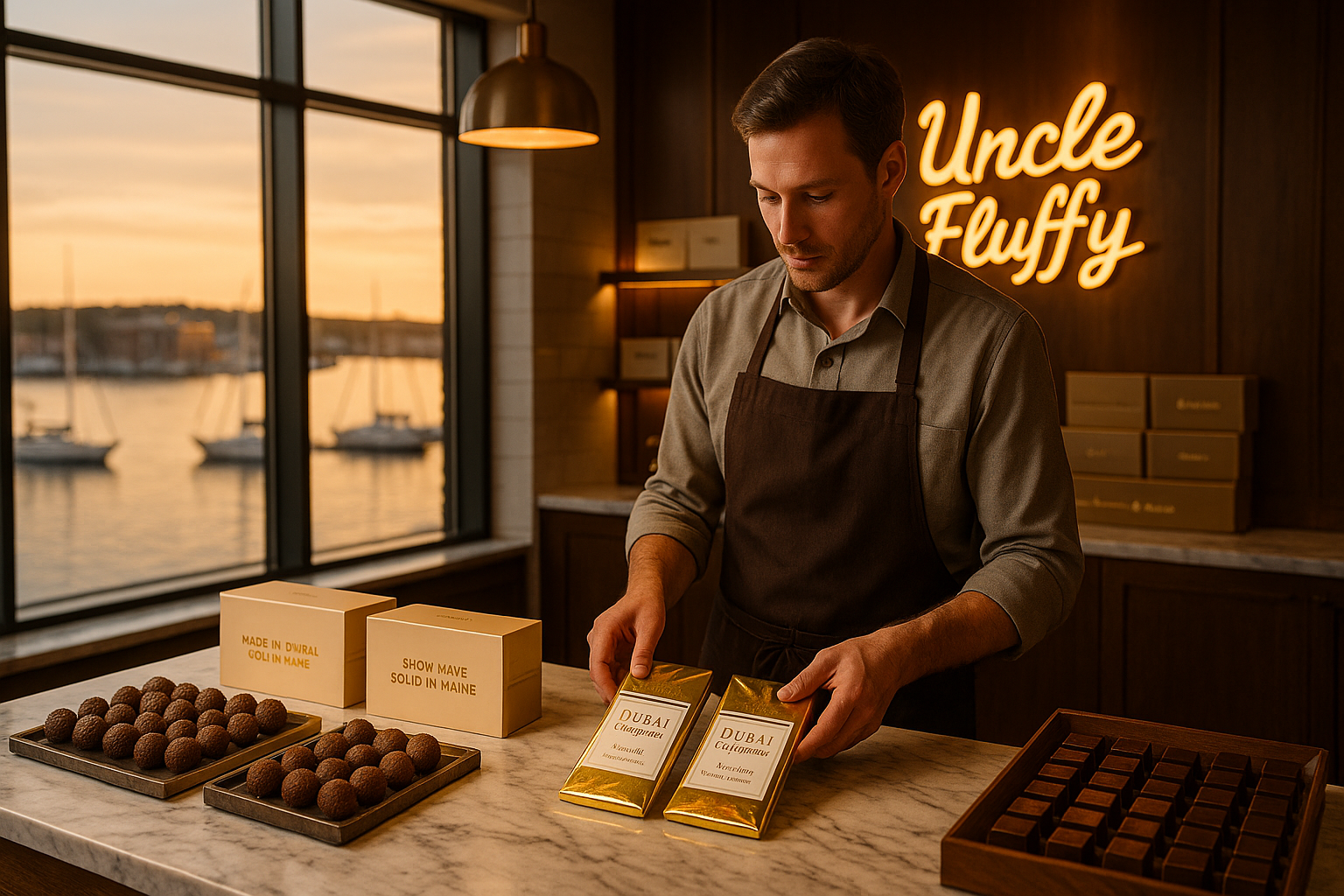 Step-by-Step Guide on How to Start a Chocolate Business in Maine — Including How to Launch Dubai Chocolate by Uncle Fluffy.
