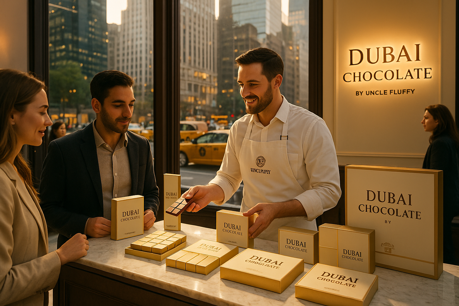 Step-by-Step Guide: How to Start a Profitable Chocolate Business in New York — Featuring the Dubai Chocolate Startup Package by Uncle Fluffy.