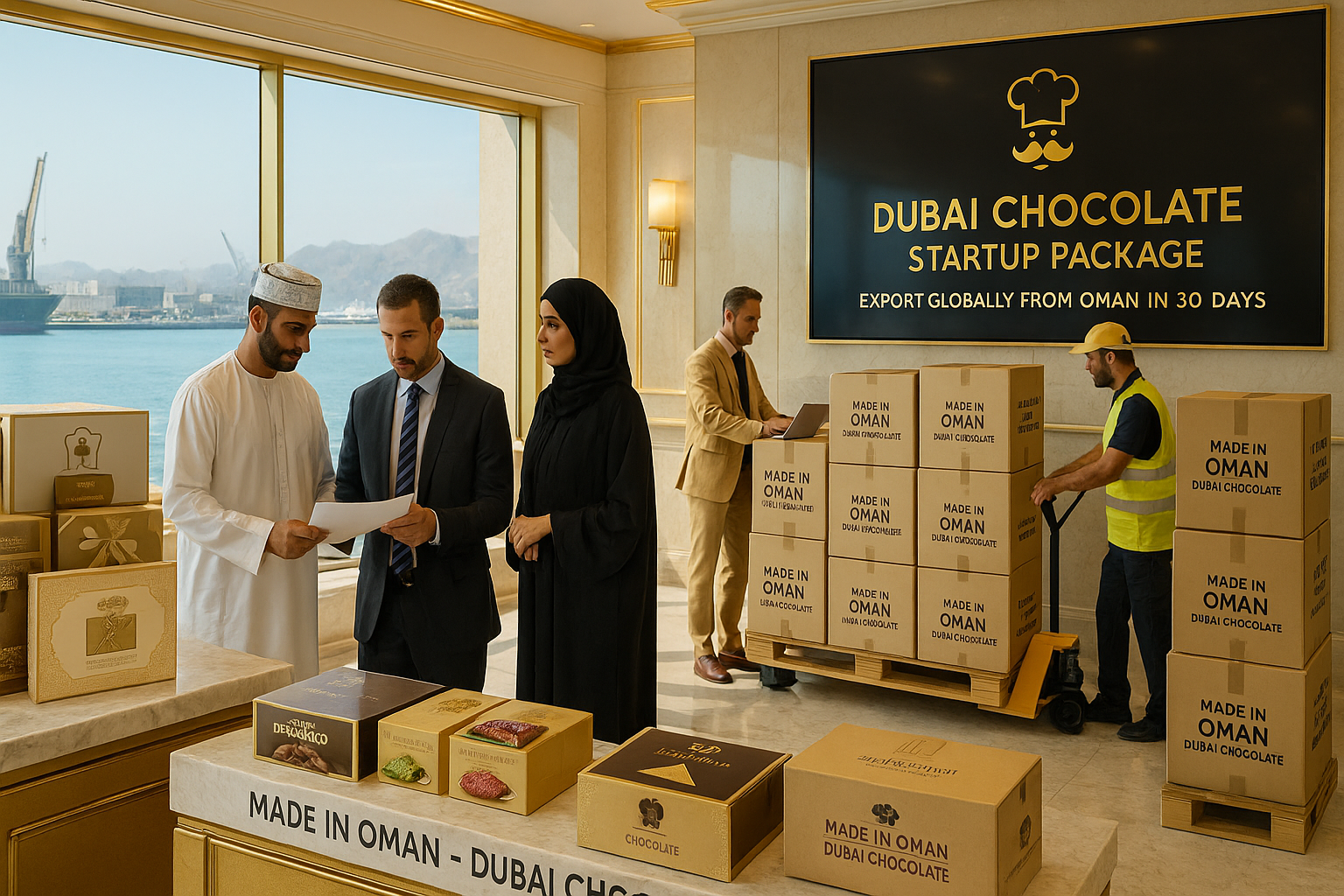 How to Start a Chocolate Business in Oman: Costs, Regulations, Market Insights, and How the Dubai Chocolate Startup Package Provides a 30-Day Launch.