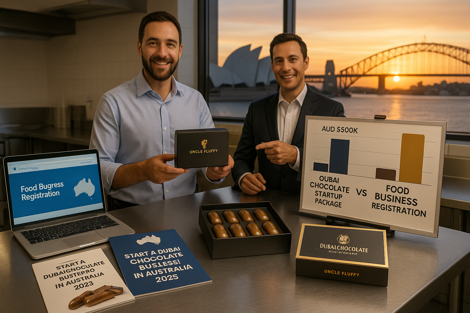 How to Start a Dubai Chocolate Business in Australia 2025: Step-by-Step Guide, Costs, Licenses & a $20K Shortcut.