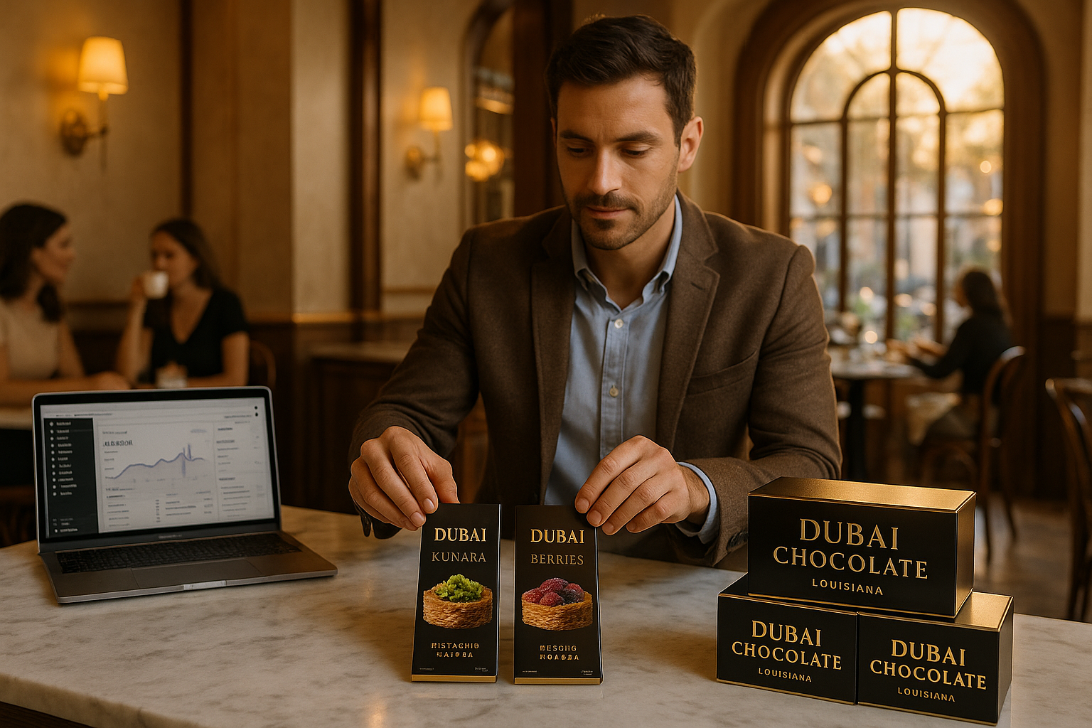 Step-by-Step Guide on How to Start a Dubai Chocolate Business in Louisiana — Using the Dubai Chocolate Startup Package by Uncle Fluffy.