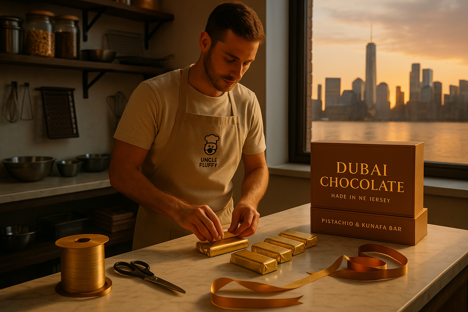 How to Start a Food Business in New Jersey (2025): Licensing, Legal Steps, Costs, and How the Dubai Chocolate Startup Package by Uncle Fluffy Can Help You Launch a Premium Dessert Brand