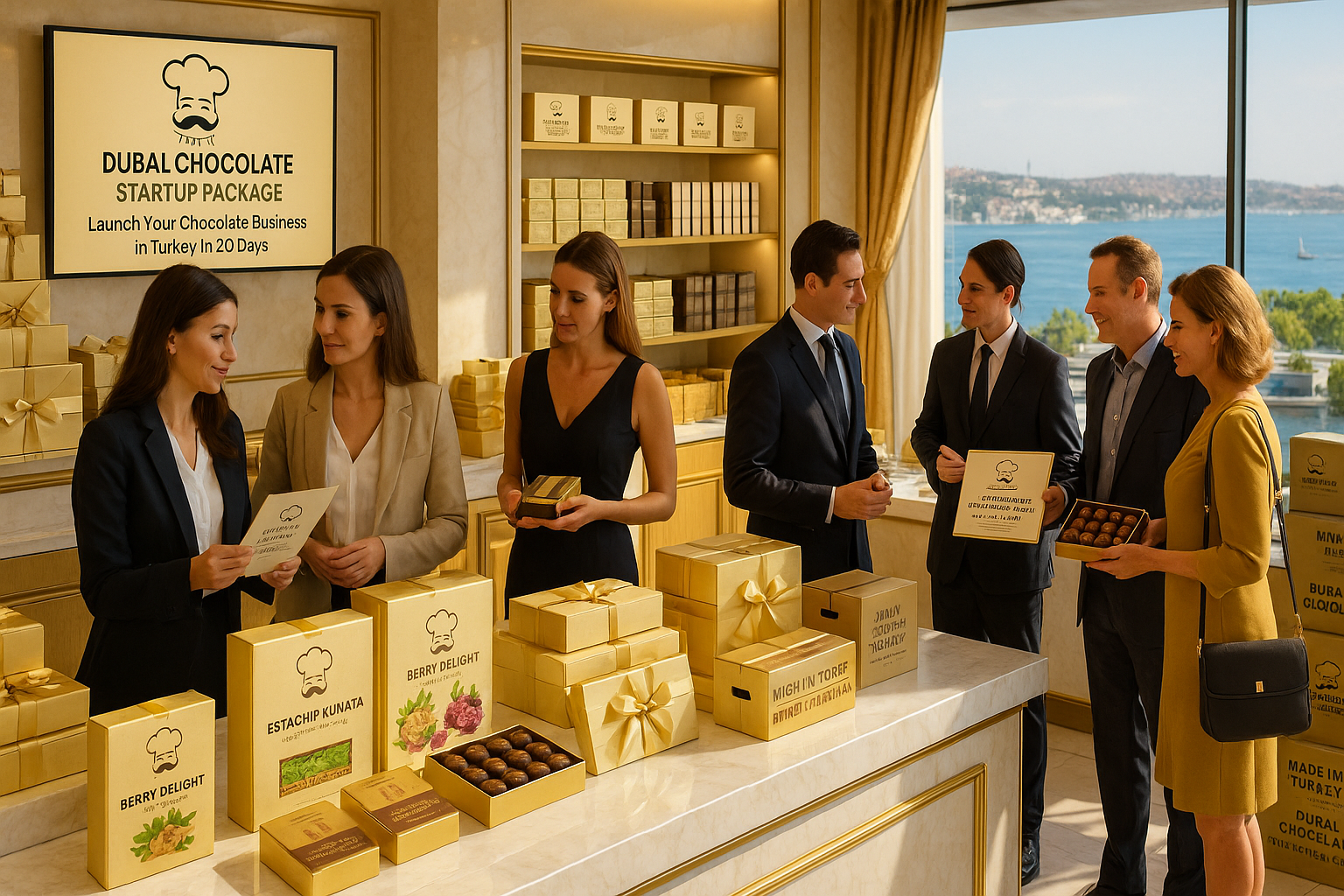 How to Order Dubai Chocolate in Turkey: Delivery Options, Market Insights, and How Entrepreneurs Can Launch Their Own Dubai Chocolate Brand Locally.