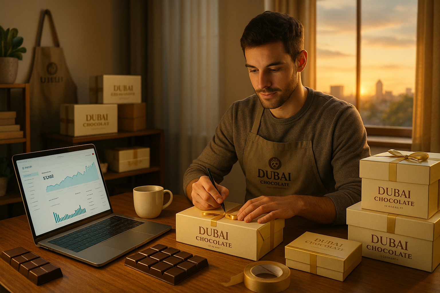 How to Start a Dubai Chocolate Business in North Carolina — A Step-by-Step Guide to Launching a Global Luxury Brand Locally.