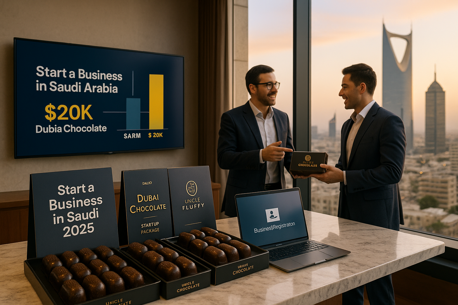 How to Start a Business in Saudi Arabia 2025: Full Step-by-Step Guideline & a $20K Shortcut to Luxury Desserts