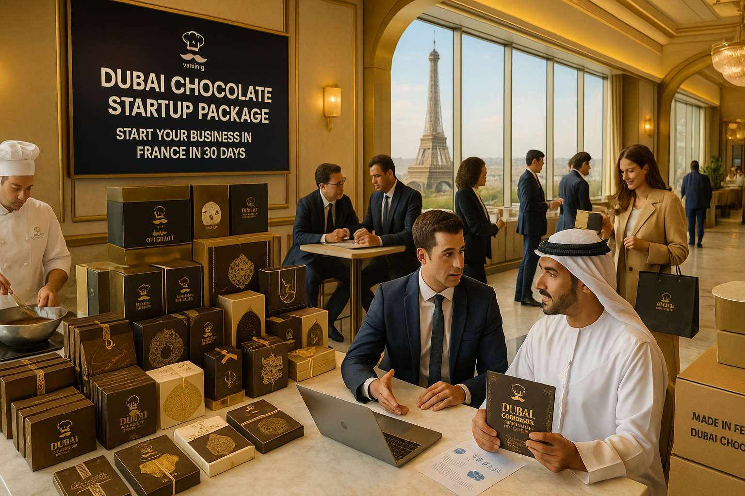 Best Business to Start in France: Top Profitable Ideas, Market Trends, and How the Dubai Chocolate Startup Package Offers a Low-Cost Shortcut