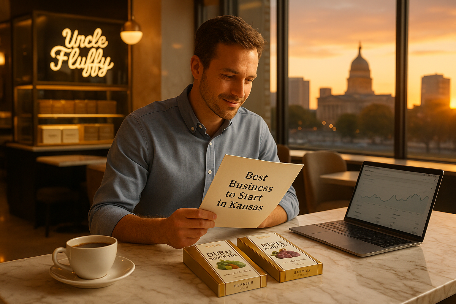 Top Profitable Business Ideas in Kansas — How to Start Smart, Earn Fast, and Build Your Own Dubai Chocolate Brand with the Uncle Fluffy Startup Package.