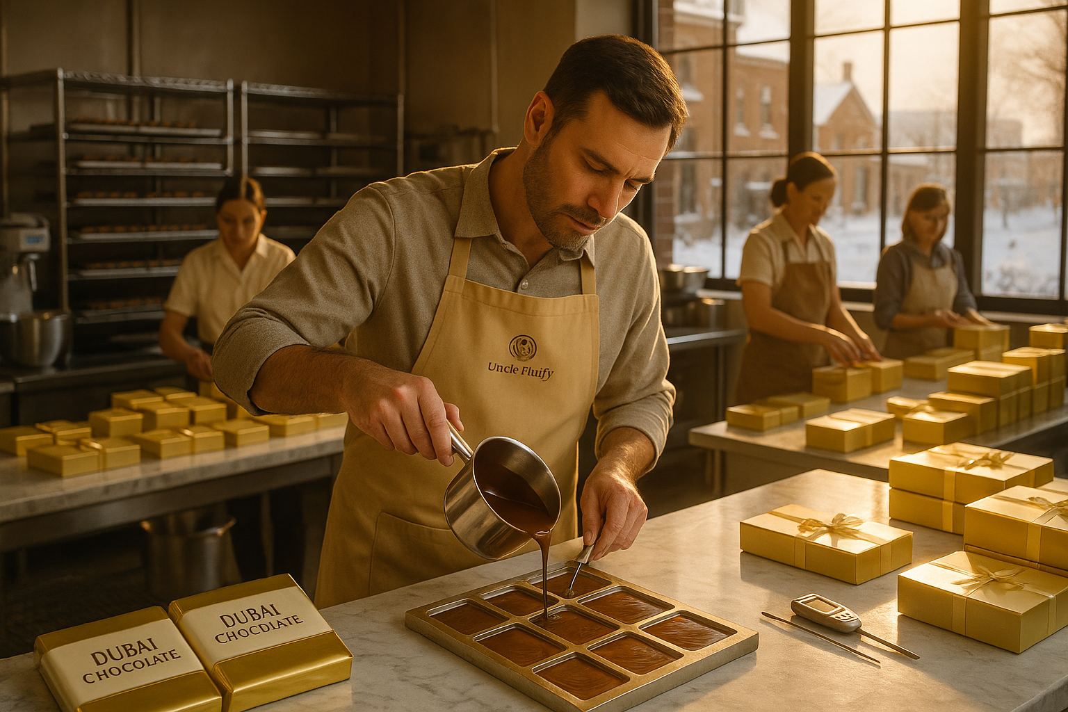 Best Business to Start in North Dakota — How to Launch a Profitable Luxury Chocolate Brand with Dubai Chocolate by Uncle Fluffy.