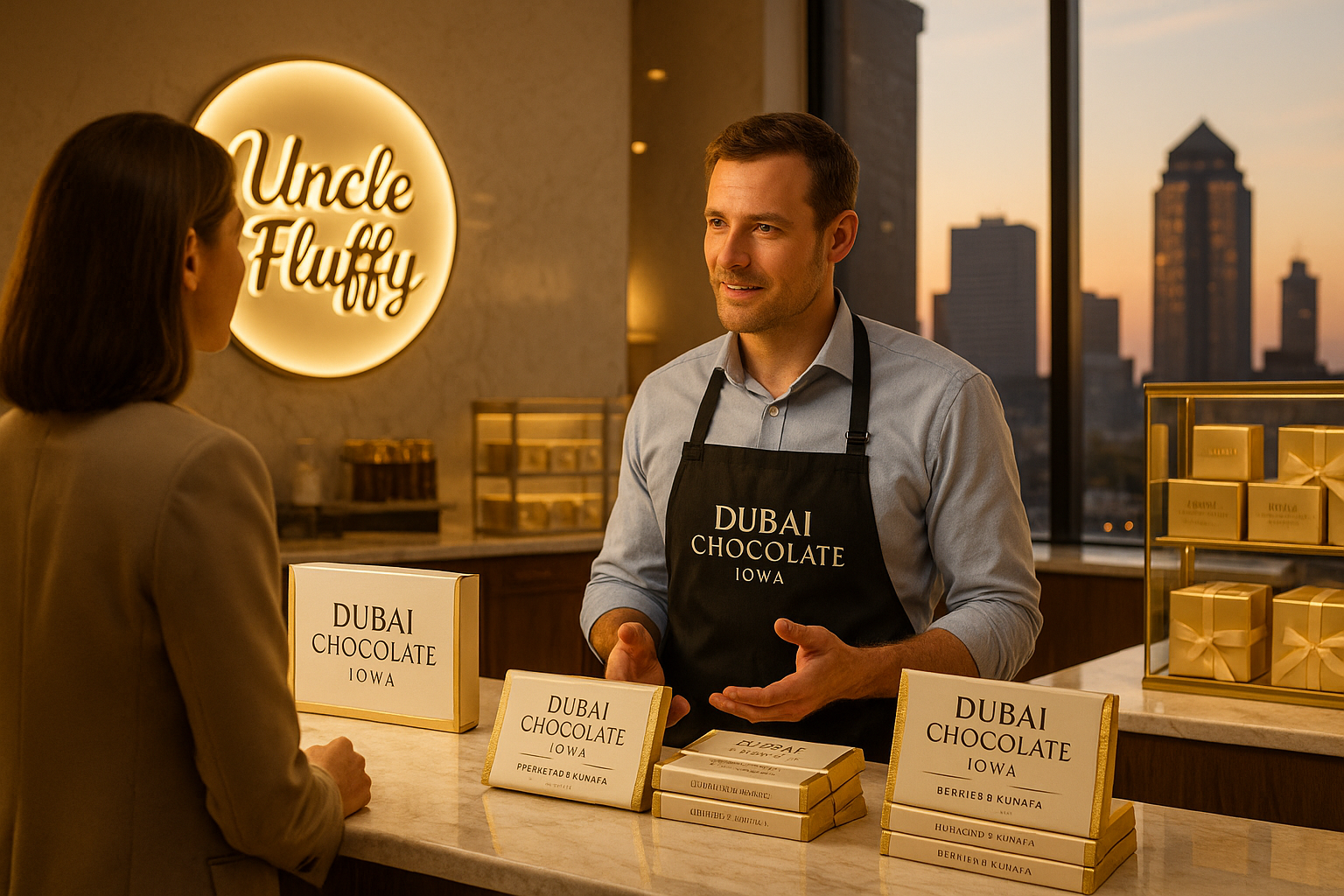 The Best Chocolate Franchise in Iowa: Top Franchise Options, Market Insights, and Why the Dubai Chocolate Startup Package by Uncle Fluffy Is a Smarter Alternative.