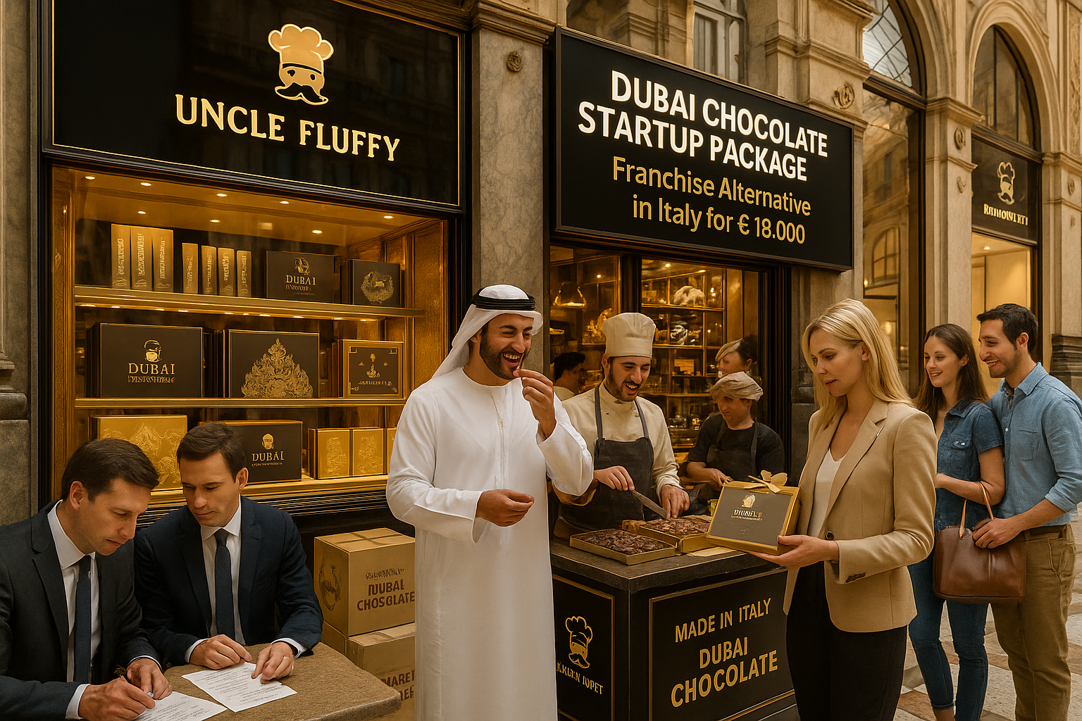 Best Chocolate Franchise in Italy: Top Brands, Costs, Challenges, and Why the Dubai Chocolate Startup Package Is the Smart Alternative.