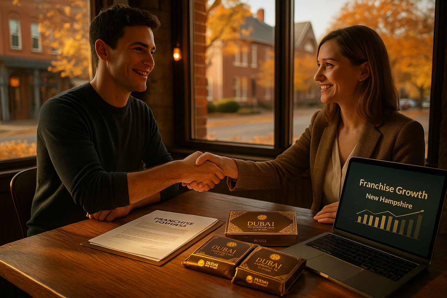 Best Franchise to Start in New Hampshire (2025): Top Opportunities and How a Specialty Concept like Dubai Chocolate by Uncle Fluffy Offers a Smart Alternative