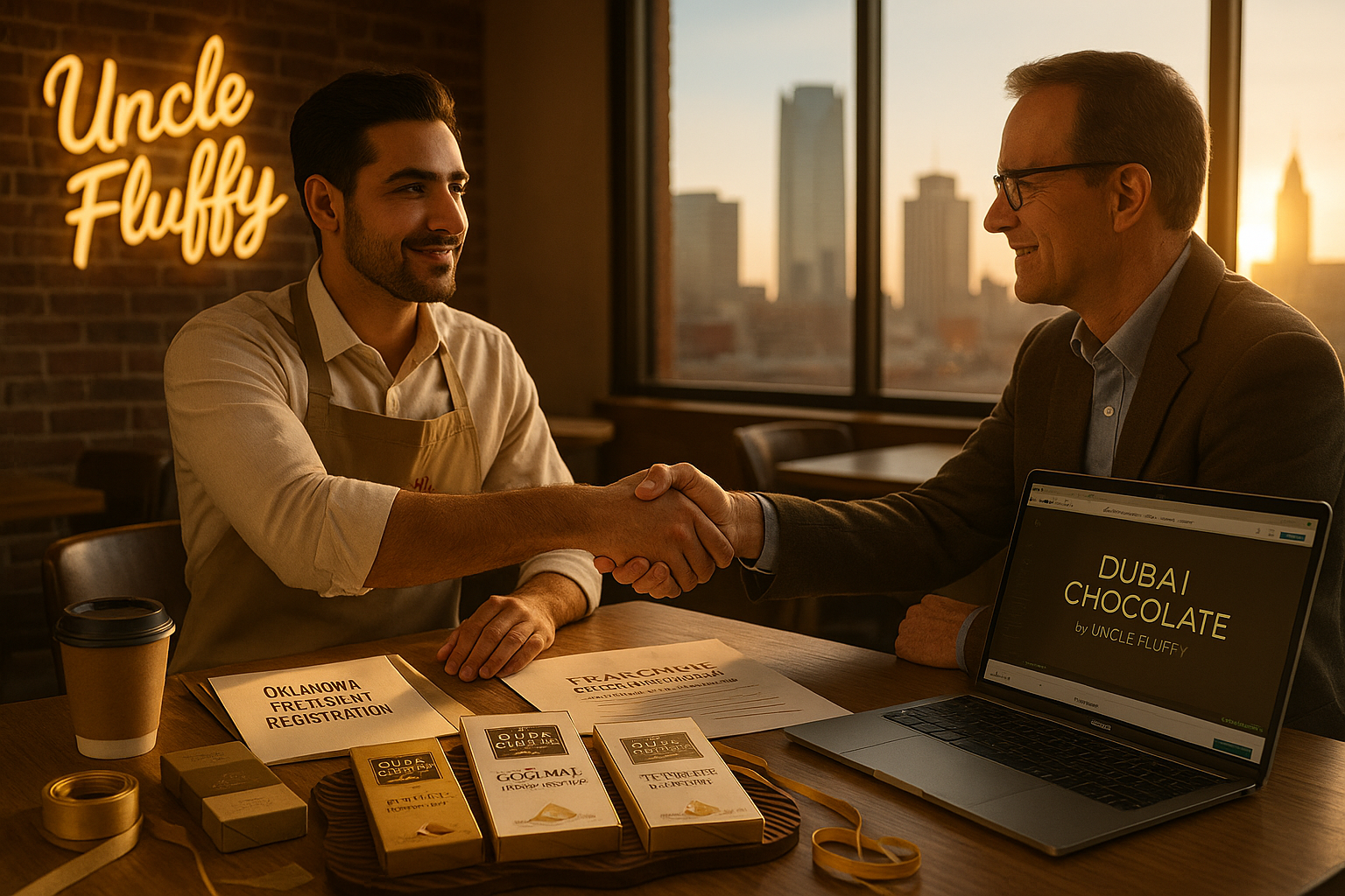 Best Franchise to Start in Oklahoma — How Dubai Chocolate by Uncle Fluffy Is Redefining Franchise Success for Local Entrepreneurs.