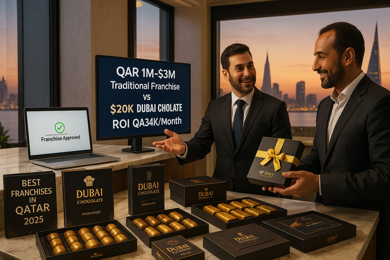 Best Franchises to Start in Qatar 2025: Top Sectors, Costs &amp; a $20K Luxury Chocolate Alternative