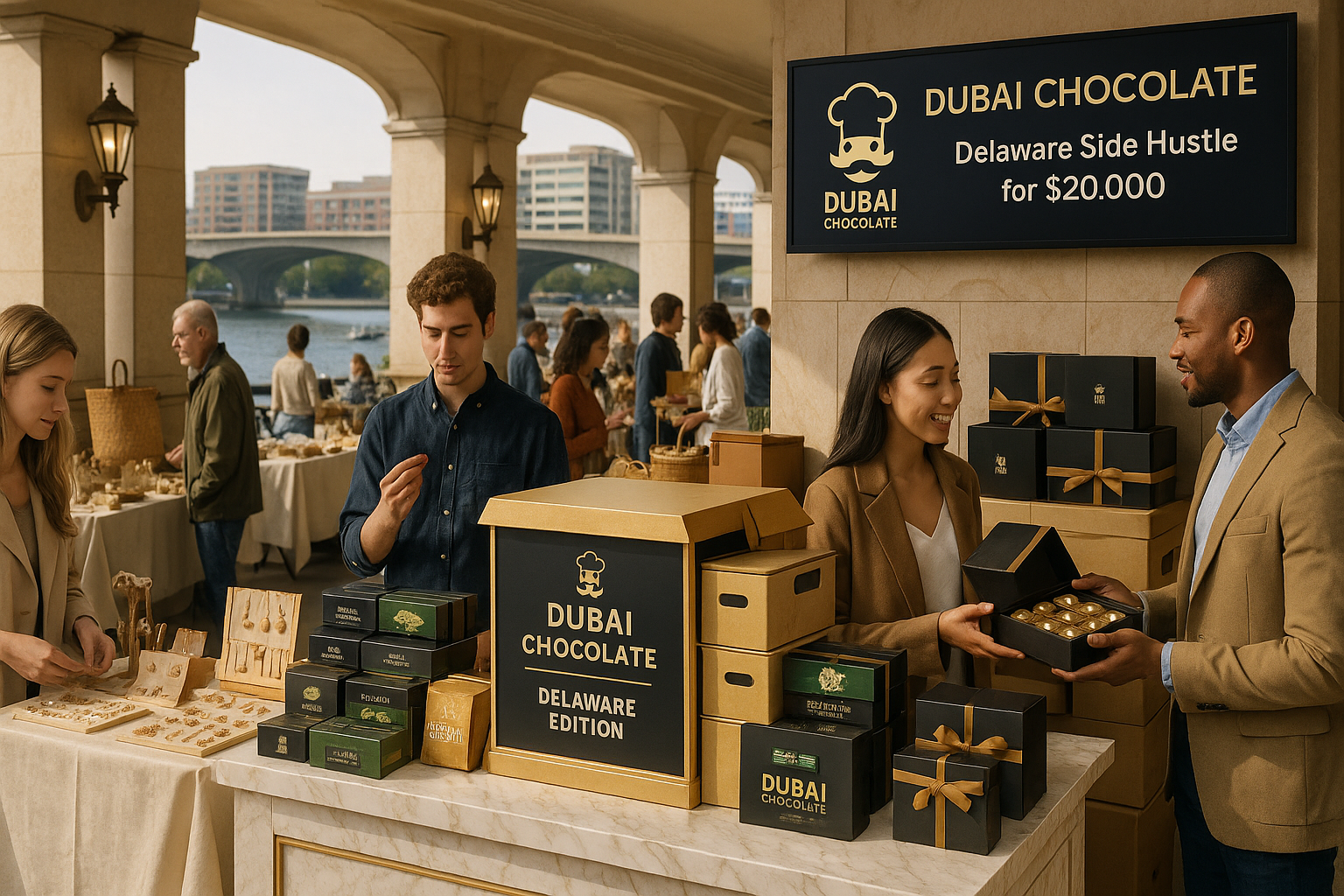 Best Side Hustle in Delaware: Profitable Ideas, Market Trends, and How the Dubai Chocolate Startup Package Creates a Ready-Made Income Stream.