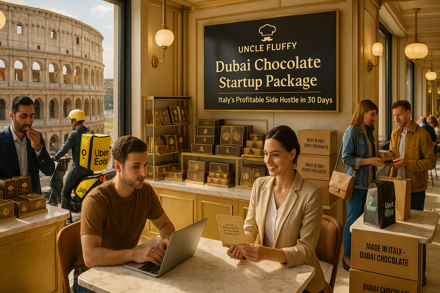 Best Side Hustle in Italy: Top Opportunities, Market Trends, and How the Dubai Chocolate Startup Package Helps You Launch in 30 Days