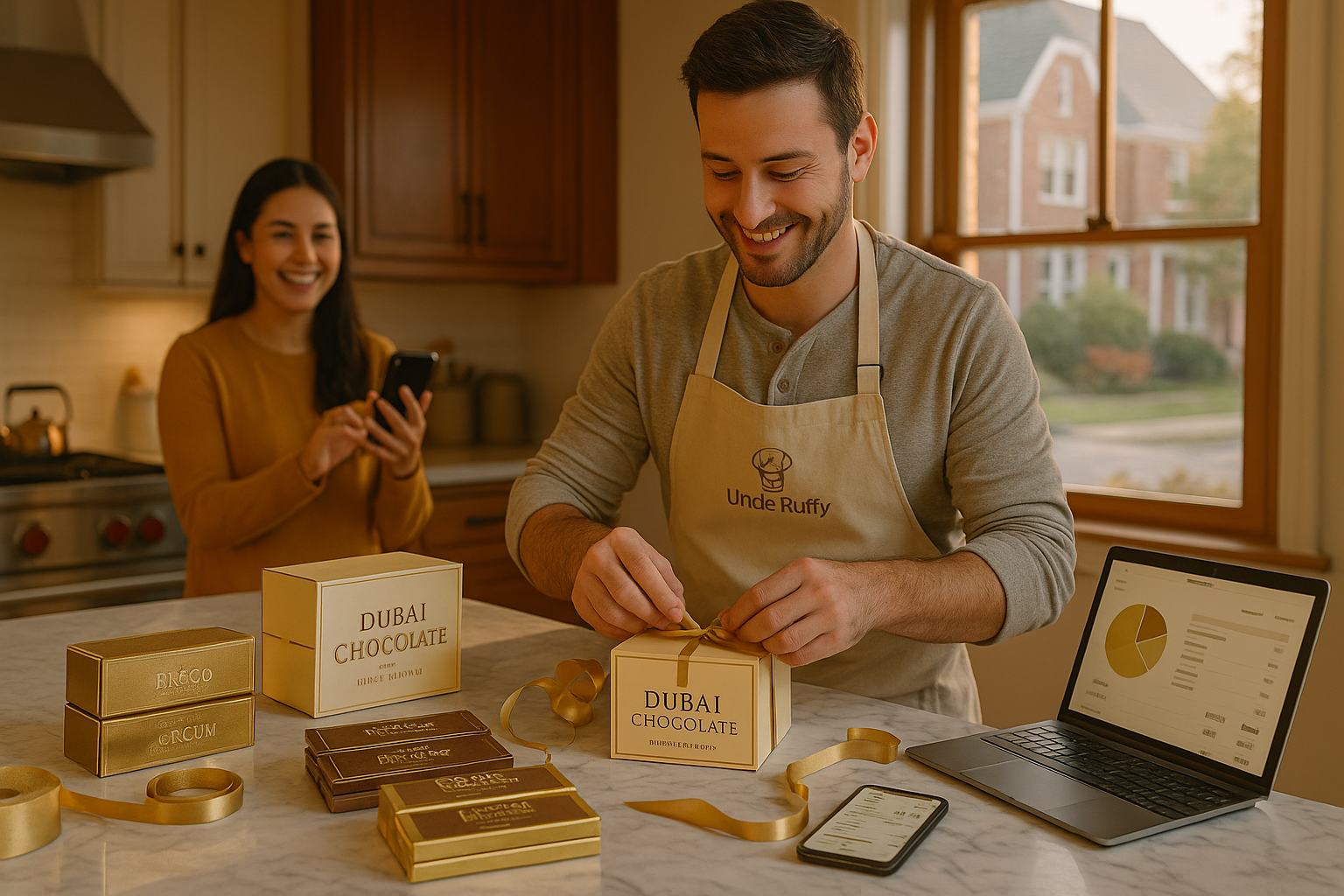 Best Side Hustle in Ohio — How to Start a Profitable Luxury Chocolate Brand with Dubai Chocolate by Uncle Fluffy.