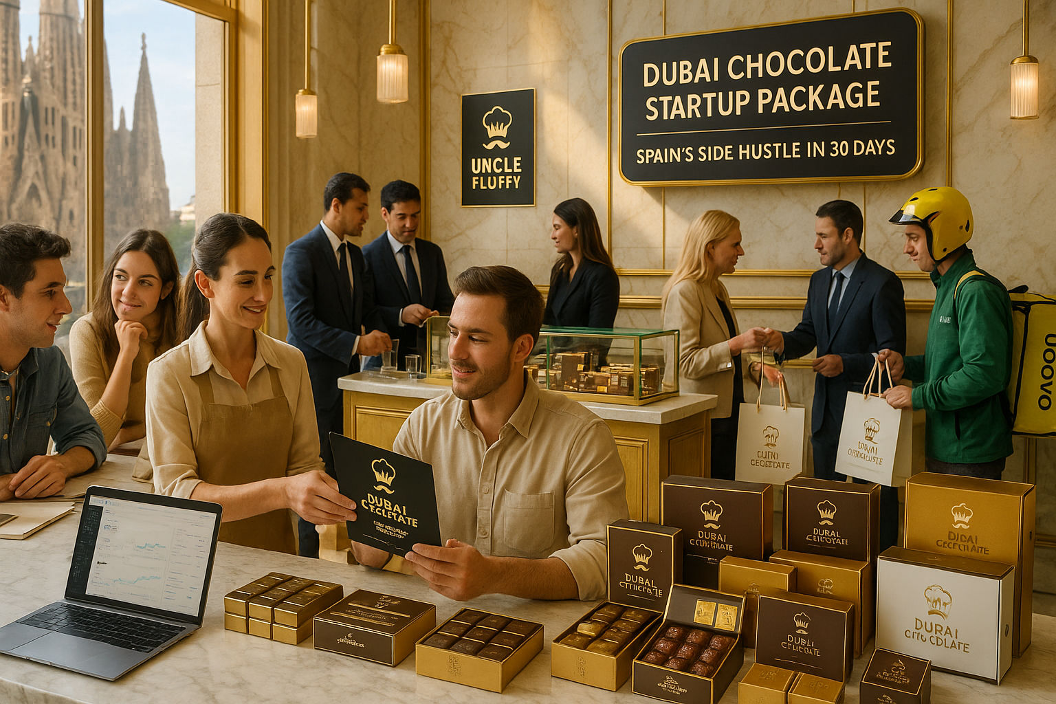 Best Side Hustle in Spain: Profitable Ideas, Market Trends, and How the Dubai Chocolate Startup Package Helps You Launch in 30 Days.