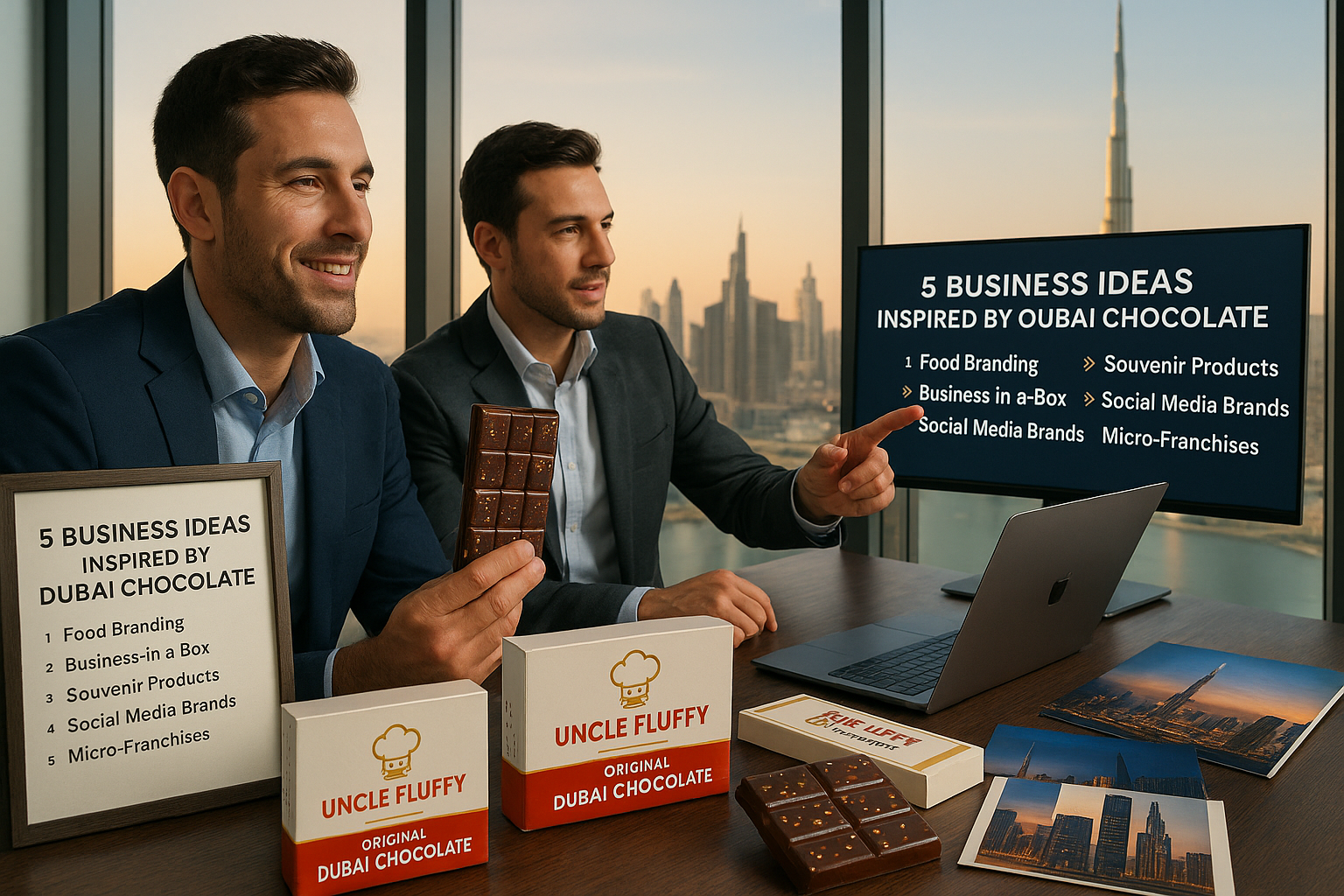 5 Business Ideas from the Founder of Dubai Chocolate: How Uncle Fluffy Turned Luxury Branding into Global Opportunities