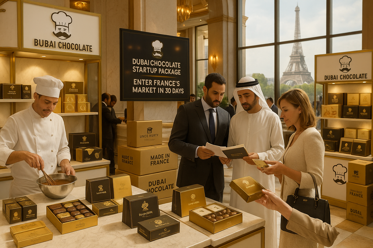 Chocolate Manufacturers in France: Leading Brands, Market Insights, and How the Dubai Chocolate Startup Package Helps Entrepreneurs Compete in the Luxury Market