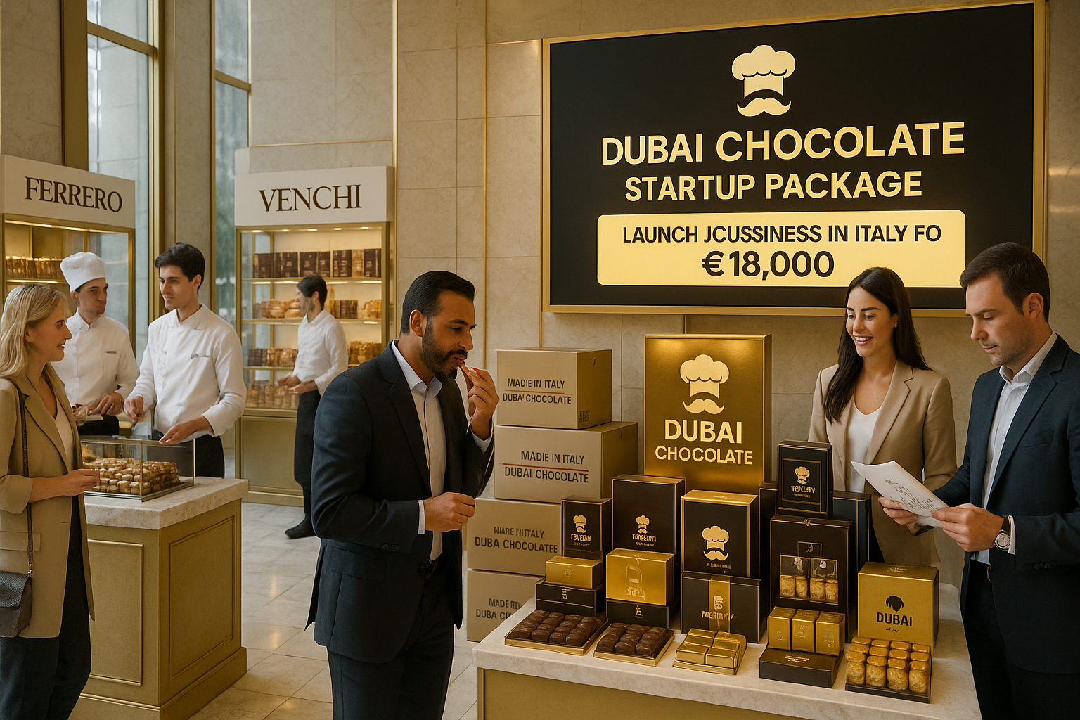 Chocolate Manufacturers in Italy: Leading Brands, Market Insights, and How the Dubai Chocolate Startup Package Helps You Launch Your Own Business