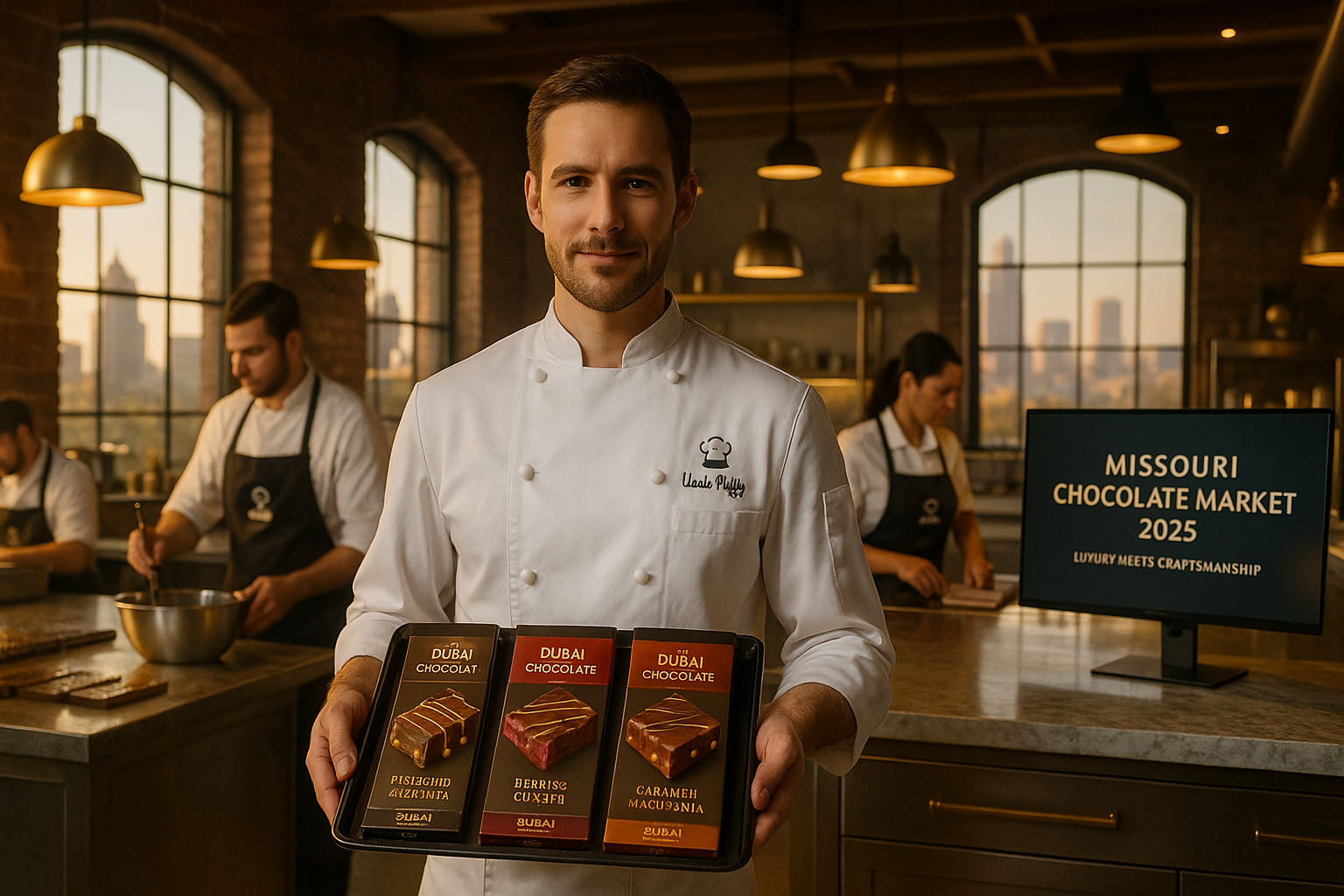 Top Chocolate Manufacturers in Missouri (2025): Exploring Missouri’s Sweet Industry and How You Can Launch Your Own Brand with the Dubai Chocolate Startup Package by Uncle Fluffy.